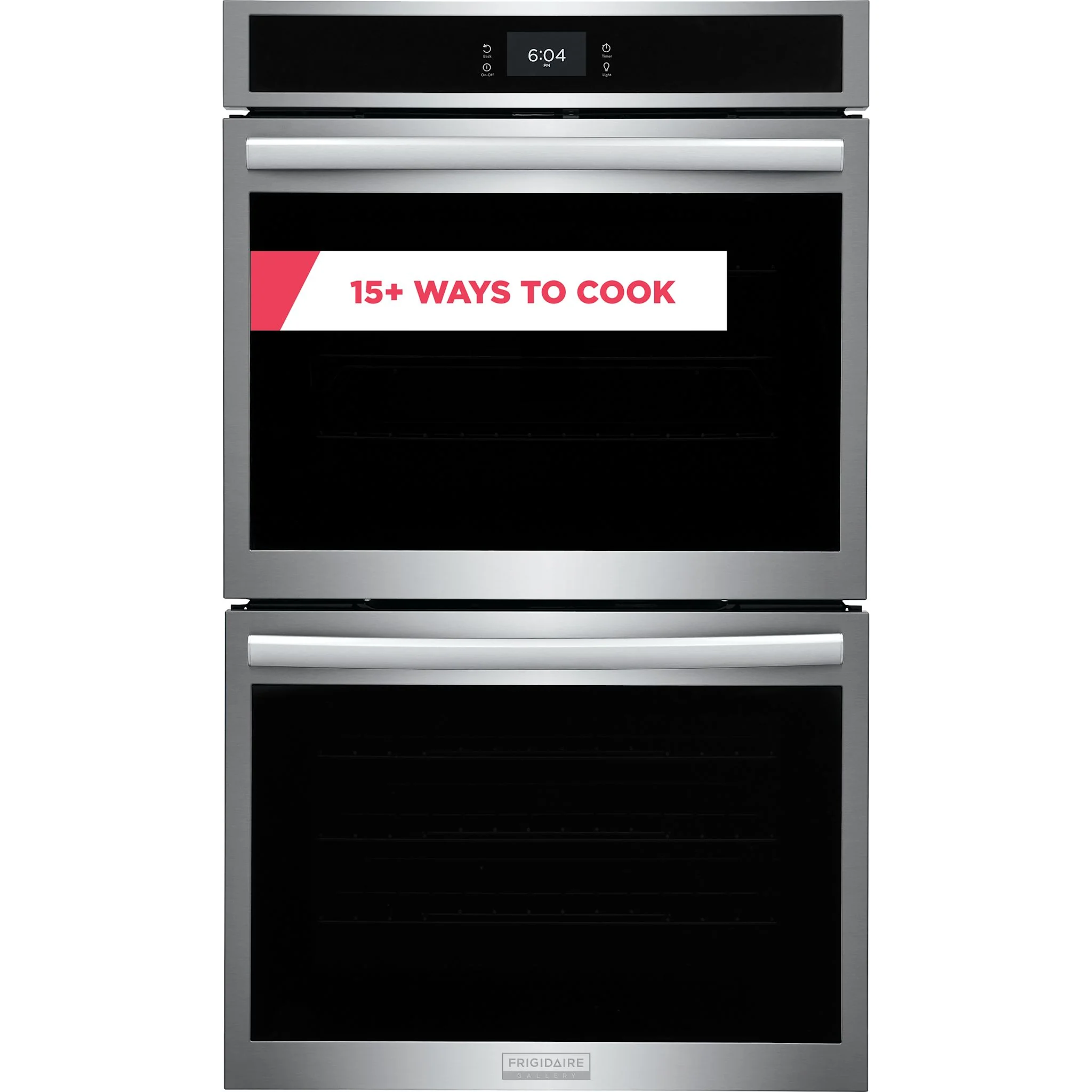 Frigidaire Gallery 30" Double Electric Wall Oven with Total Convection - Stainless Steel ( GCWD3067AF ) - Image 2