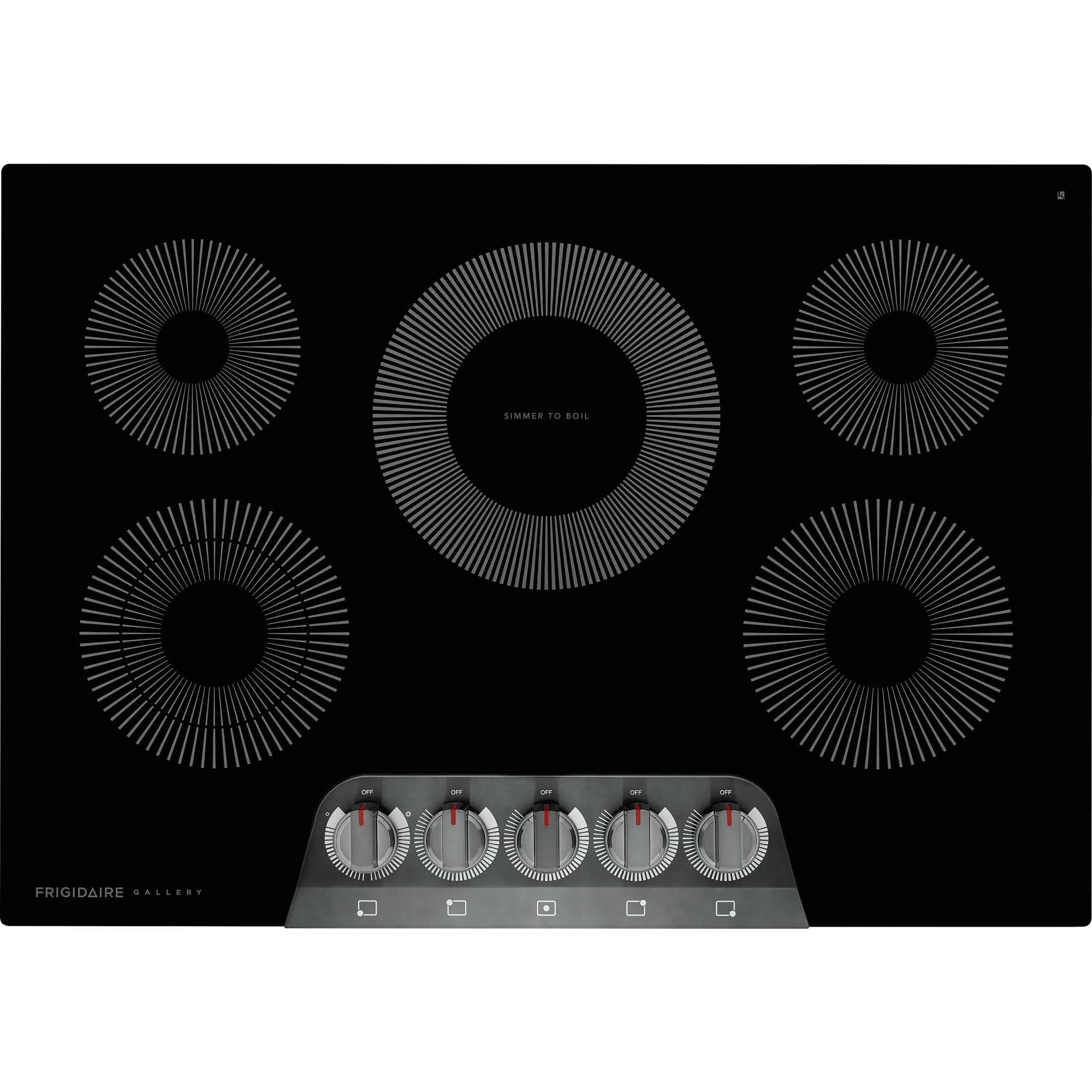 Frigidaire Gallery 30" Electric Cooktop - Black Stainless ( GCCE3070AD ) - Image 4