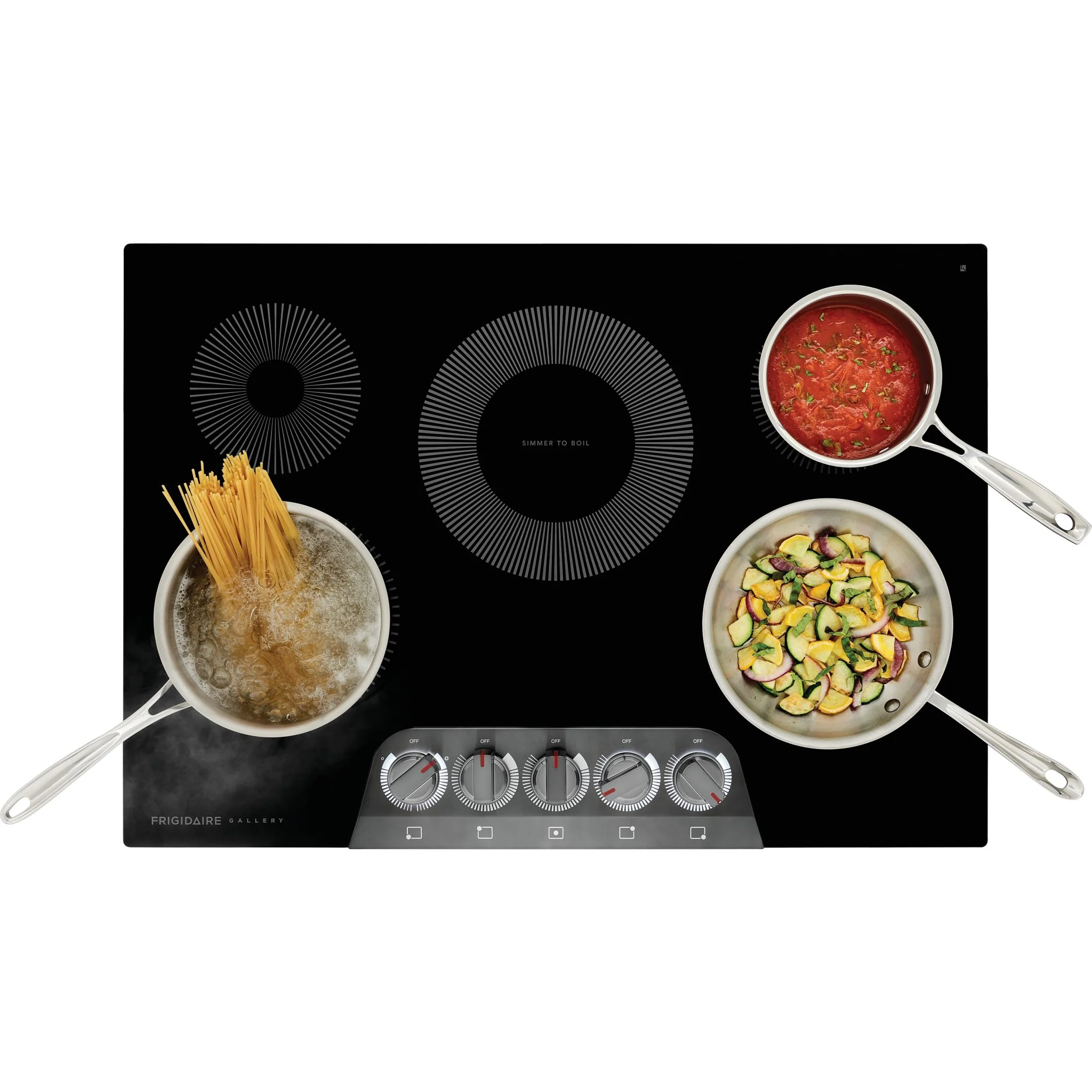 Frigidaire Gallery 30" Electric Cooktop - Black Stainless ( GCCE3070AD ) - Image 5