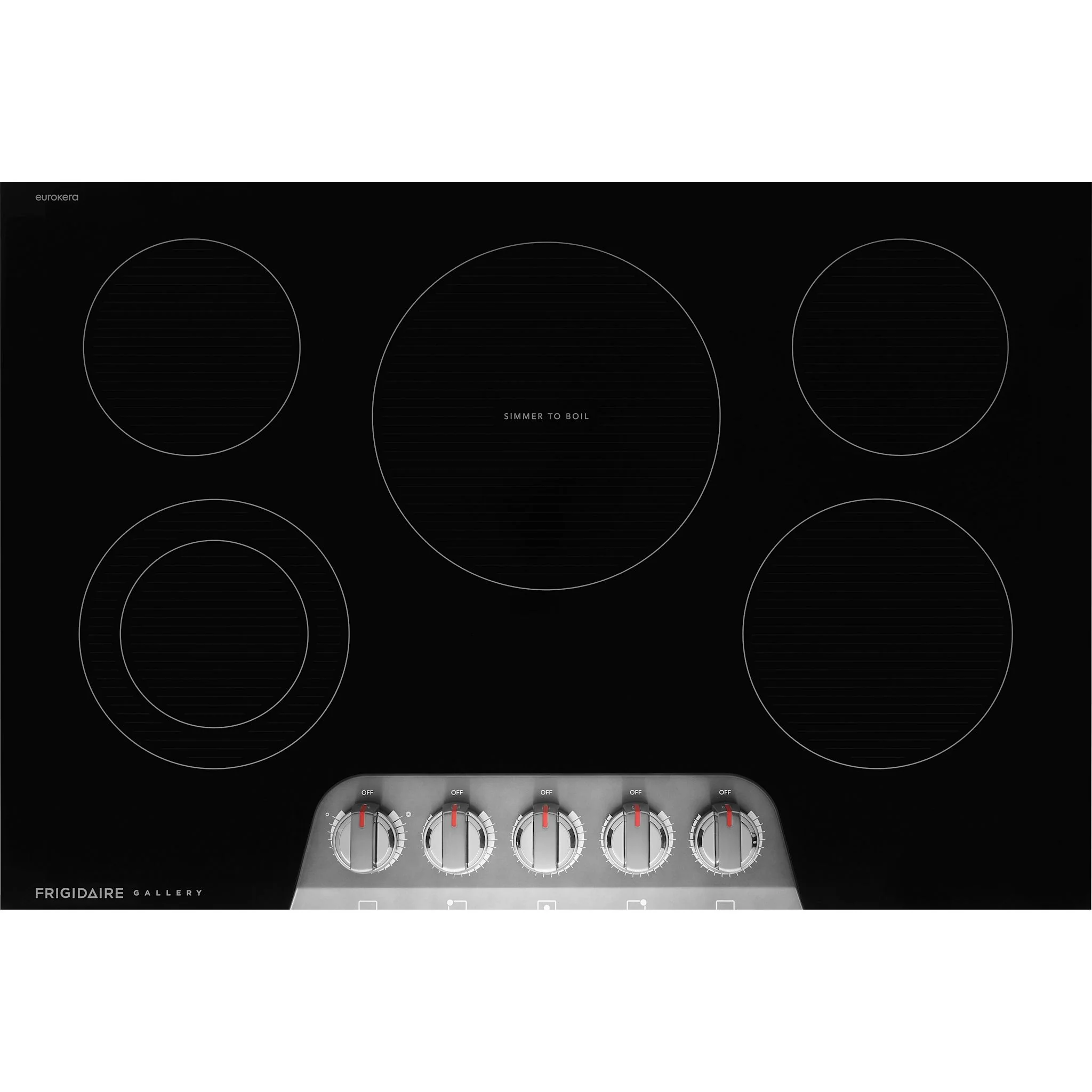 Frigidaire Gallery 30" Electric Cooktop - Black Stainless Steel (GCCE3070BD) - Image 8