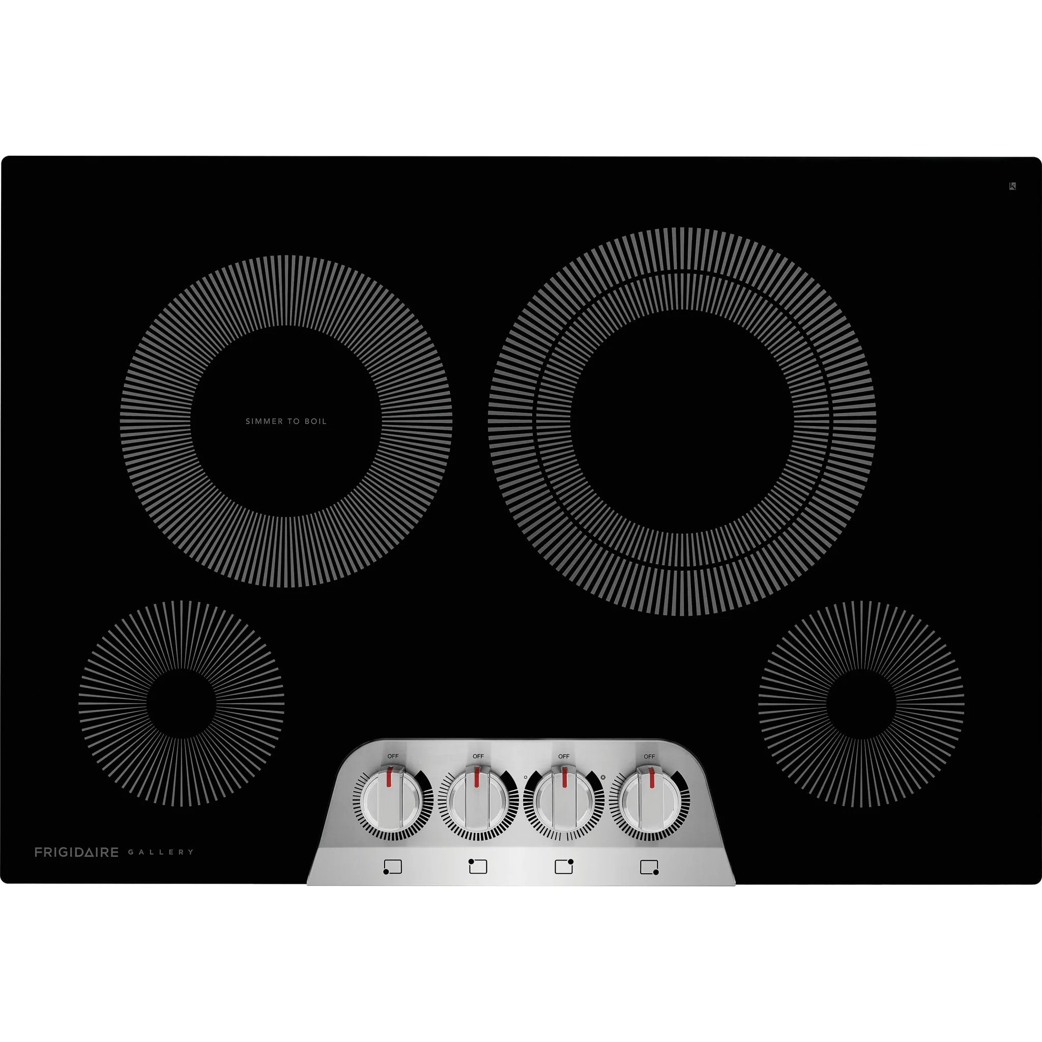Frigidaire Gallery 30" Electric Cooktop - Stainless Steel ( GCCE3049AS ) - Image 4