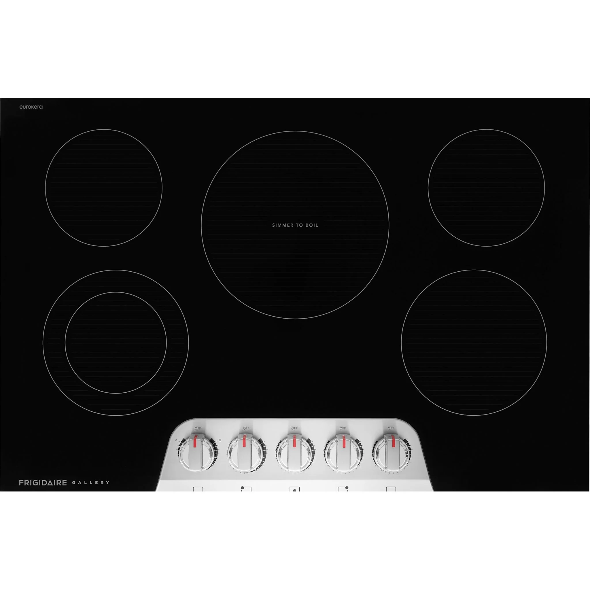 Frigidaire Gallery 30" Electric Cooktop - Stainless Steel (GCCE3070BS) - Image 5
