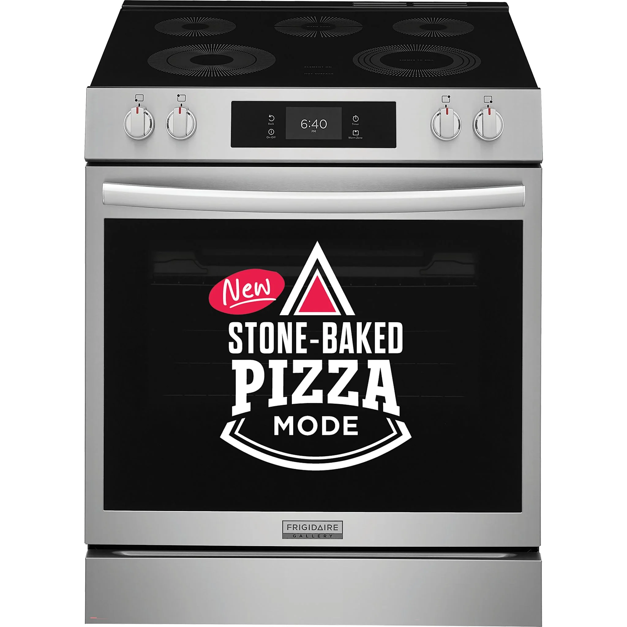 Frigidaire Gallery 30'' Electric Range with Stone-Baked Pizza - Stainless Steel (GCFE307CBF) - Image 4