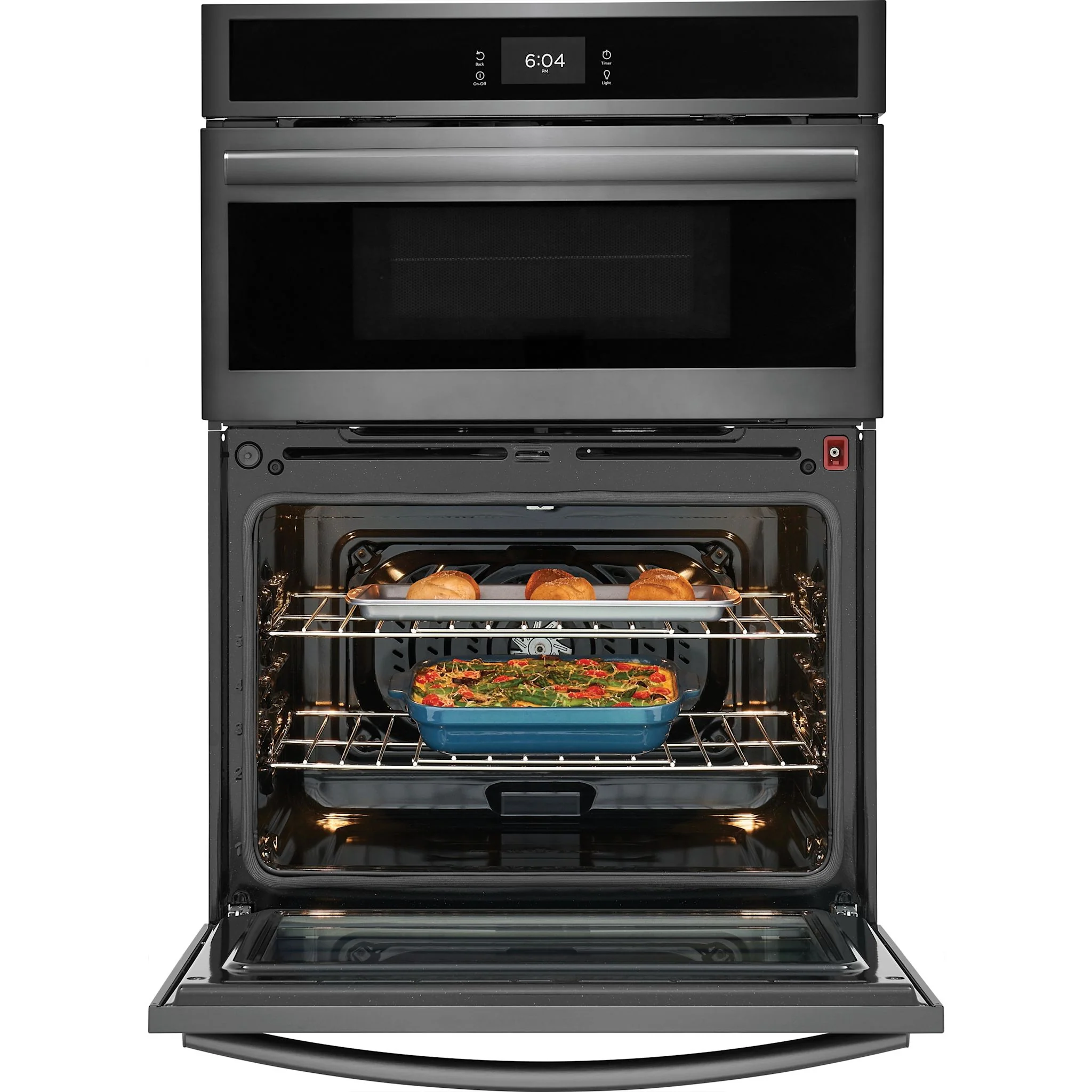 Frigidaire Gallery 30" Electric Wall Oven and Microwave Combination - Stainless Steel ( GCWM3067AD ) - Image 8