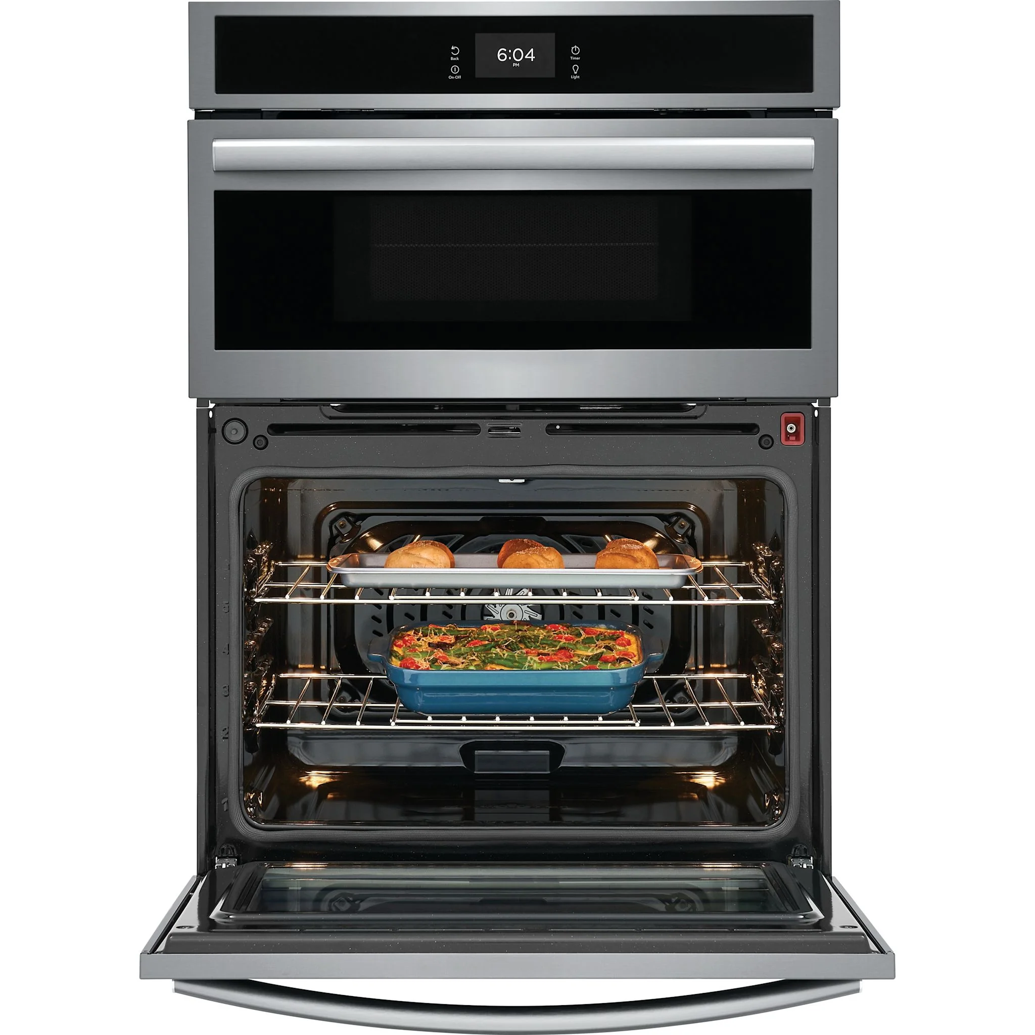 Frigidaire Gallery 30" Electric Wall Oven and Microwave Combination - Stainless Steel ( GCWM3067AF ) - Image 7