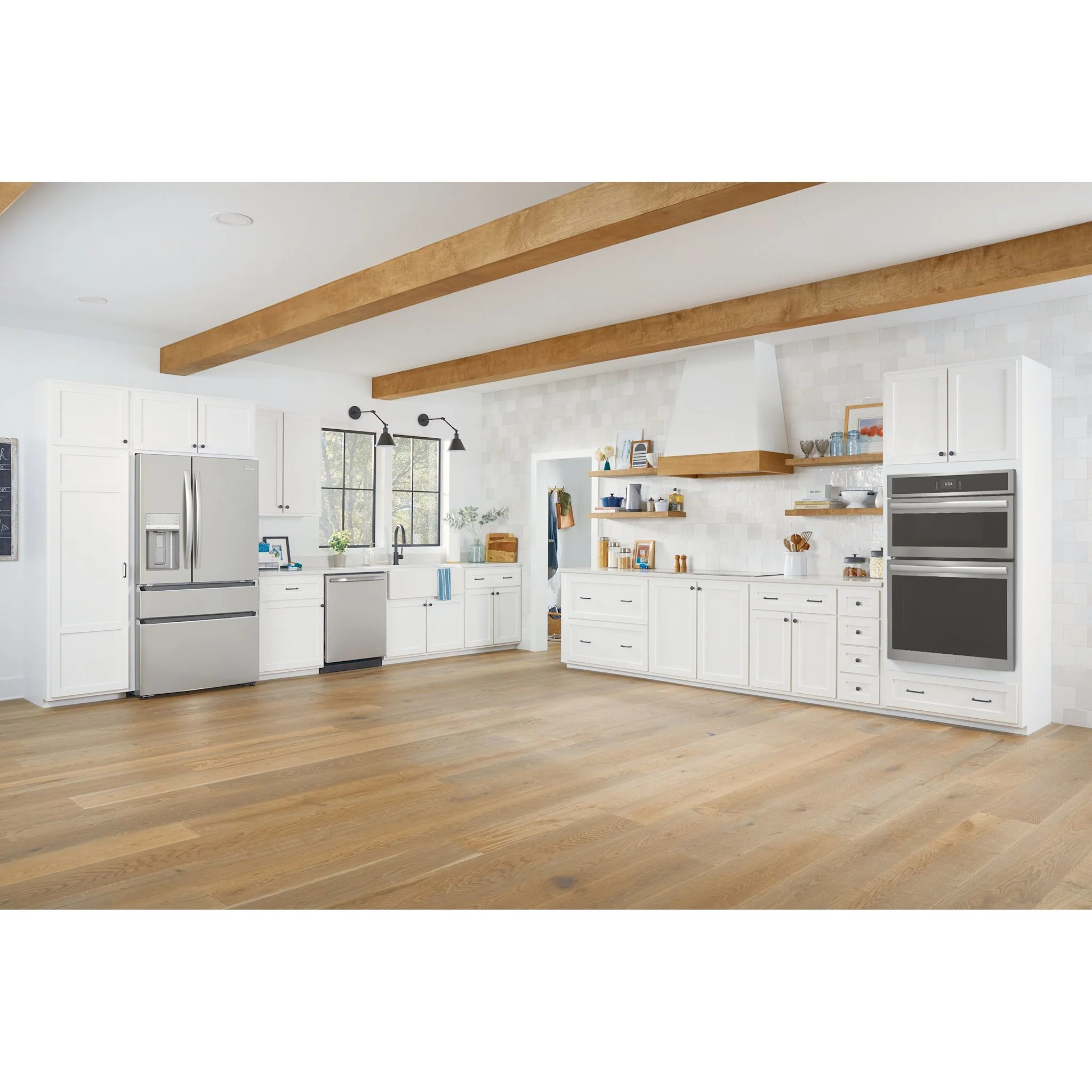 Frigidaire Gallery 30" Electric Wall Oven and Microwave Combination with Stone-Baked Pizza - Smudgeproof Stainless Steel (GCWM3070AF) - Image 16