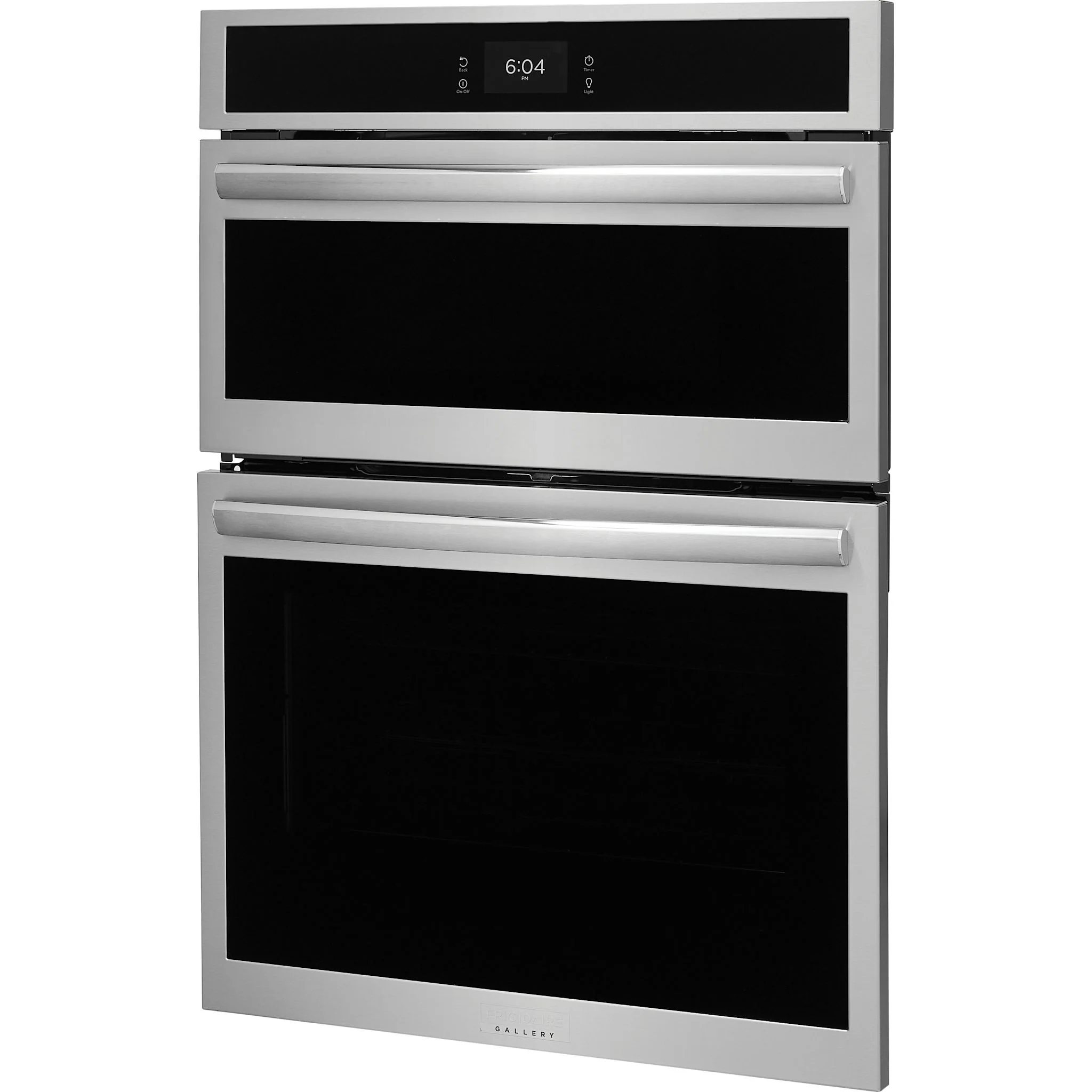 Frigidaire Gallery 30" Electric Wall Oven and Microwave Combination with Stone-Baked Pizza - Smudgeproof Stainless Steel (GCWM3070AF) - Image 2