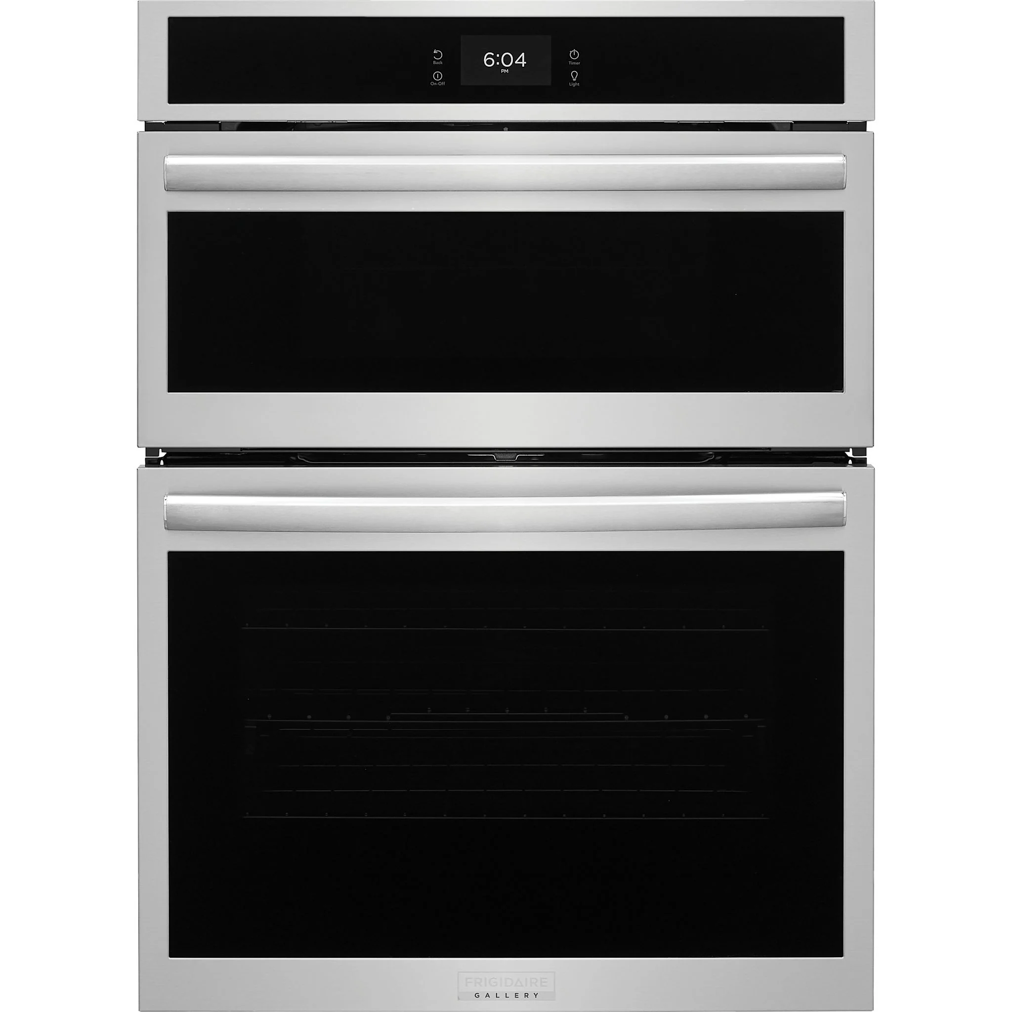 Frigidaire Gallery 30" Electric Wall Oven and Microwave Combination with Stone-Baked Pizza - Smudgeproof Stainless Steel (GCWM3070AF) - Image 3