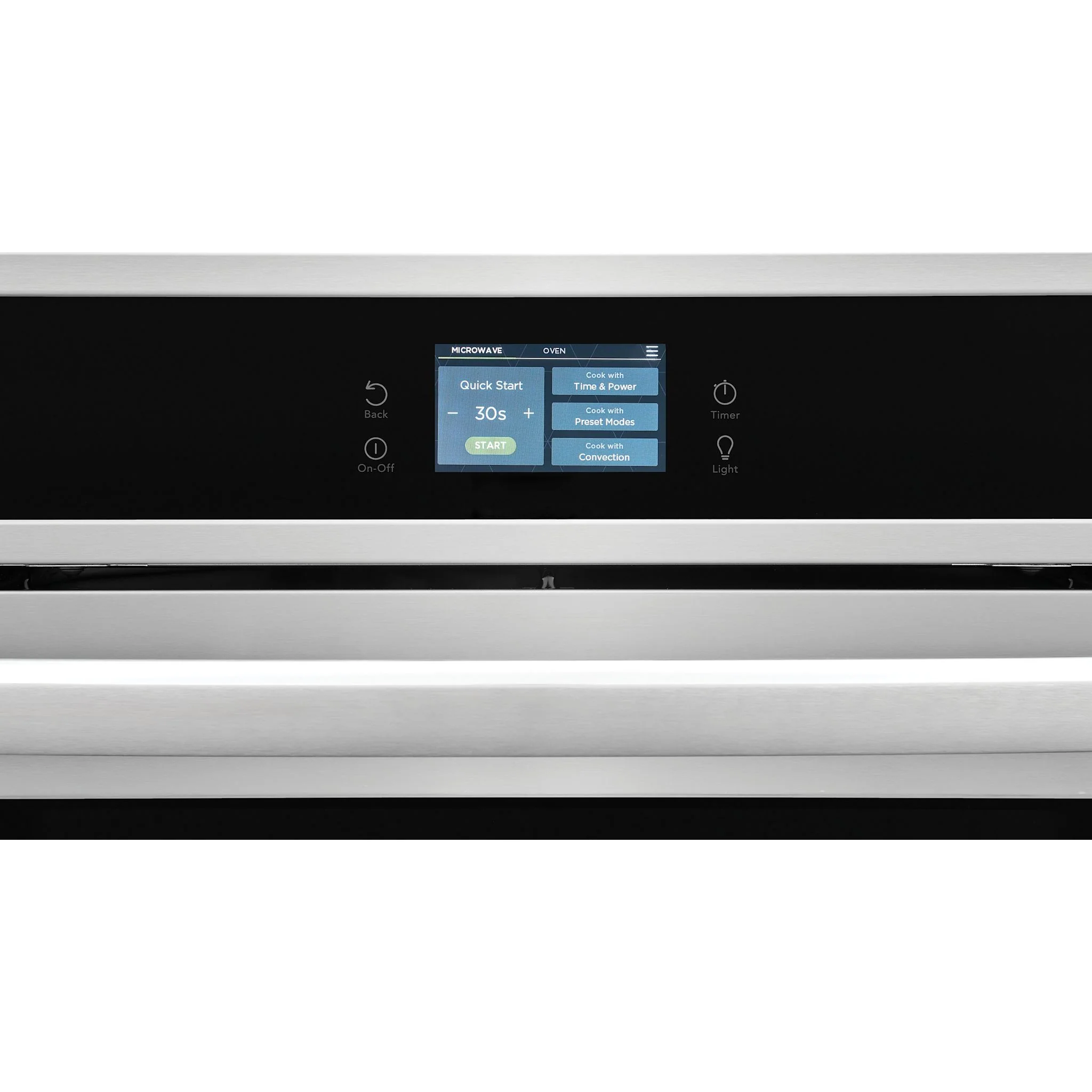 Frigidaire Gallery 30" Electric Wall Oven and Microwave Combination with Stone-Baked Pizza - Smudgeproof Stainless Steel (GCWM3070AF) - Image 7