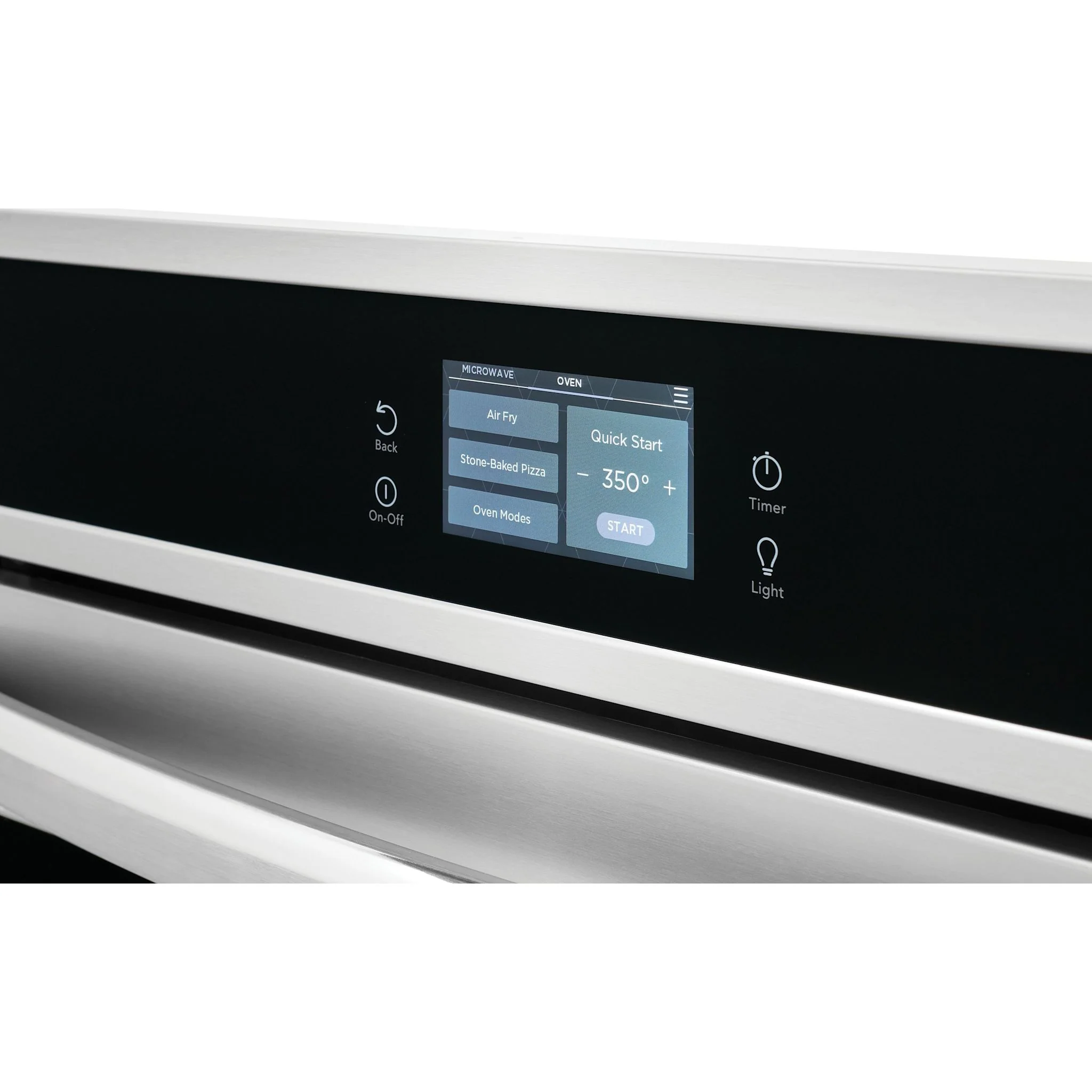 Frigidaire Gallery 30" Electric Wall Oven and Microwave Combination with Stone-Baked Pizza - Smudgeproof Stainless Steel (GCWM3070AF) - Image 8