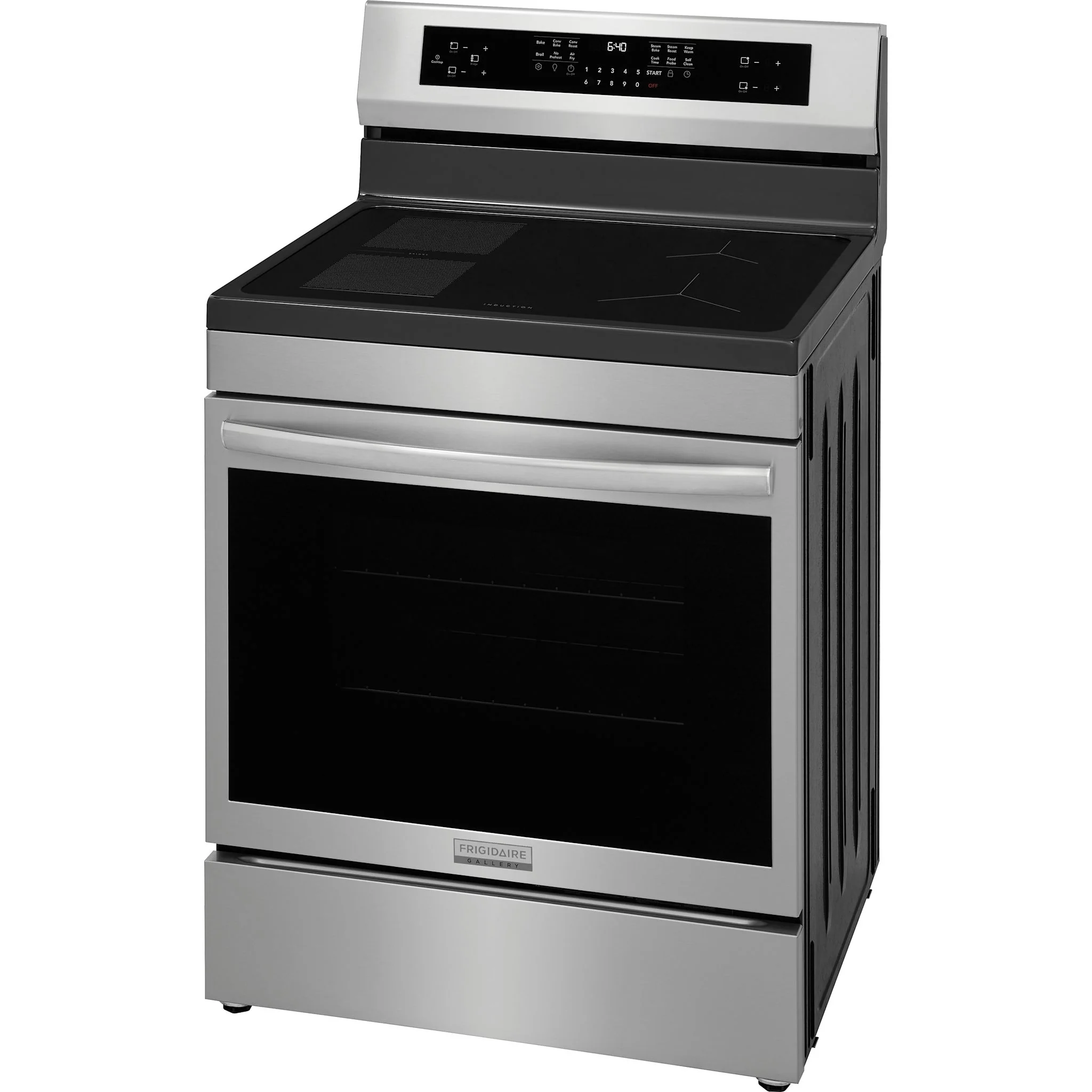 Frigidaire Gallery 30" Freestanding Induction Range with Total Convection - Stainless Steel (GCRI306CBF) - Image 2