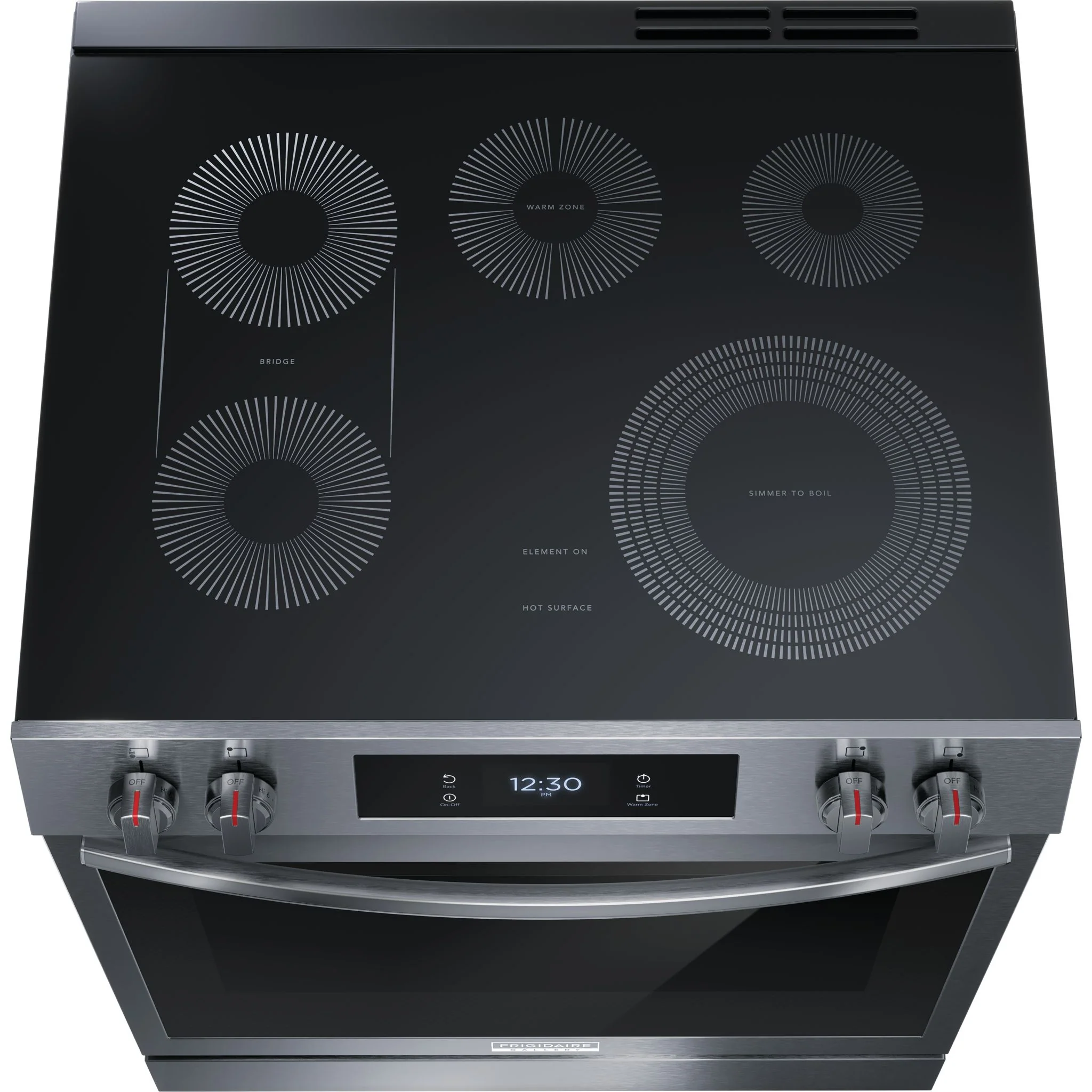 Frigidaire Gallery 30" Front Control Electric Range with Total Convection - Black ( GCFE306CBD ) - Image 5
