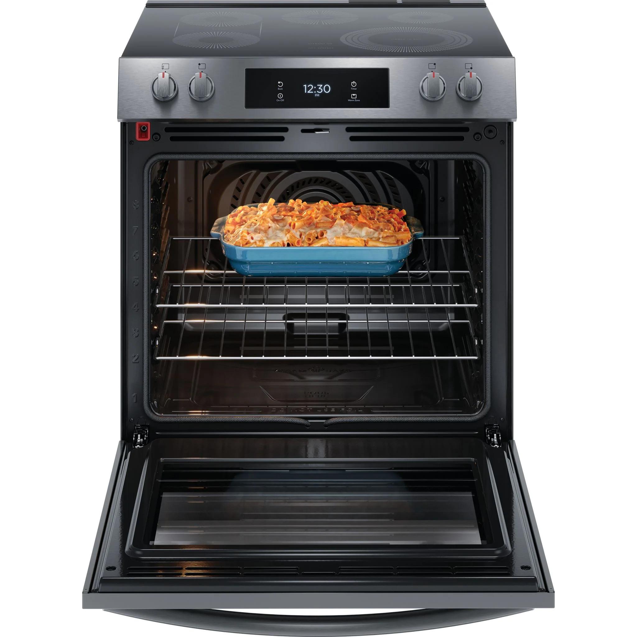 Frigidaire Gallery 30" Front Control Electric Range with Total Convection - Black ( GCFE306CBD ) - Image 7