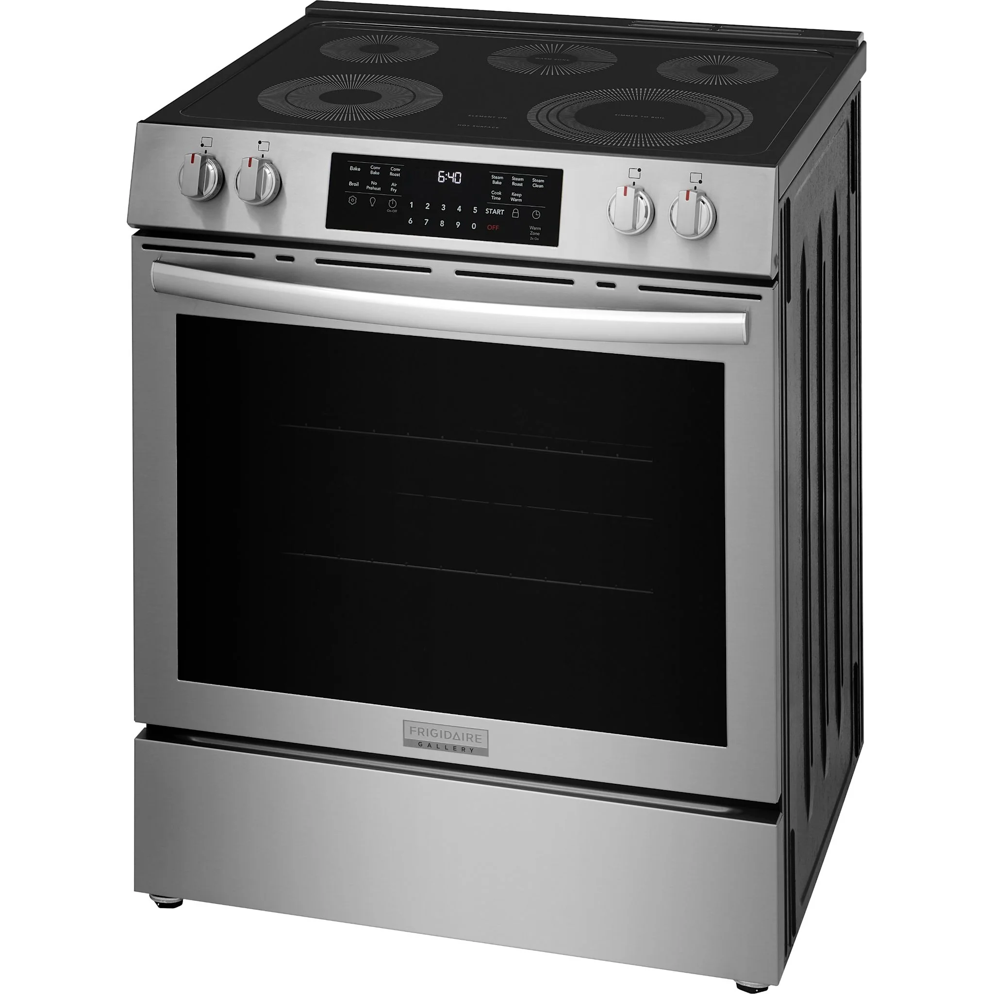 Frigidaire Gallery 30" Front Control Electric Range with Total Convection - Stainless Steel ( GCFE305CBF ) - Image 2
