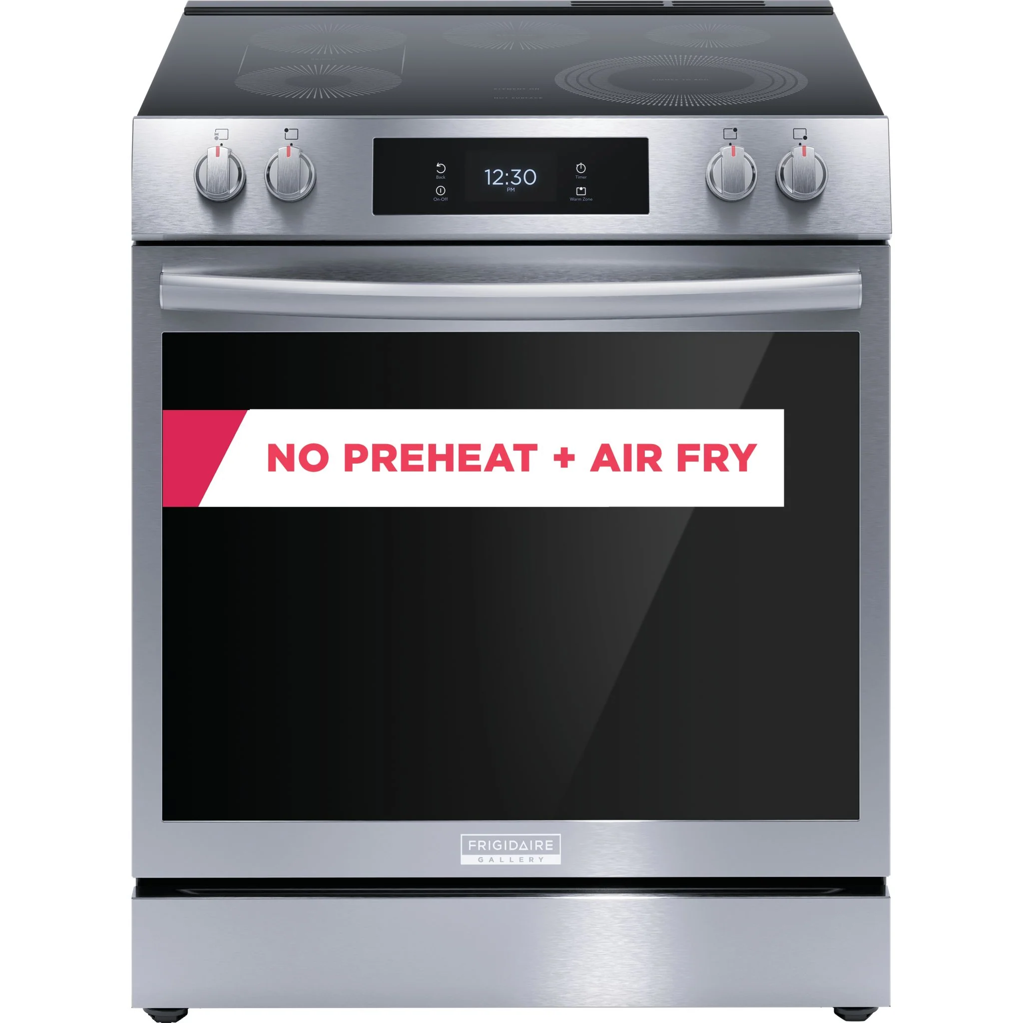 Frigidaire Gallery 30" Front Control Electric Range with Total Convection - Stainless Steel ( GCFE306CBF ) - Image 2