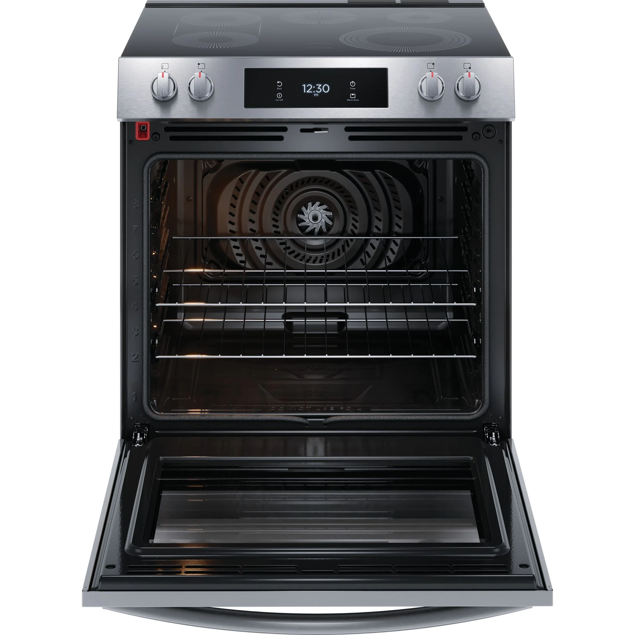 Frigidaire Gallery 30" Front Control Electric Range with Total Convection - Stainless Steel ( GCFE306CBF ) - Image 7