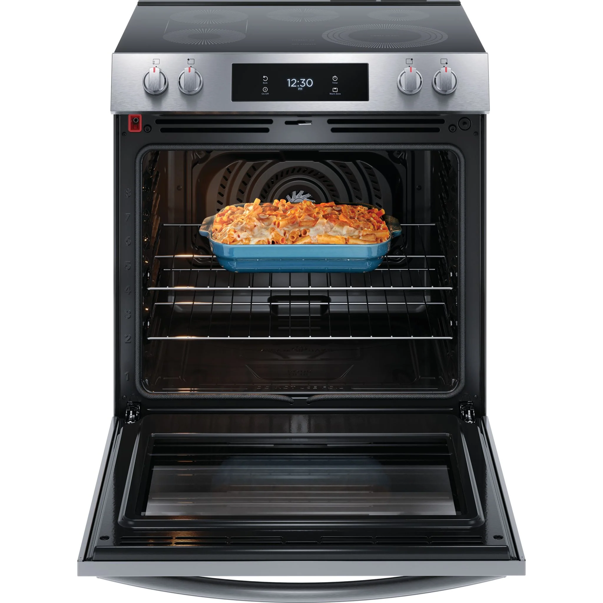 Frigidaire Gallery 30" Front Control Electric Range with Total Convection - Stainless Steel ( GCFE306CBF ) - Image 8