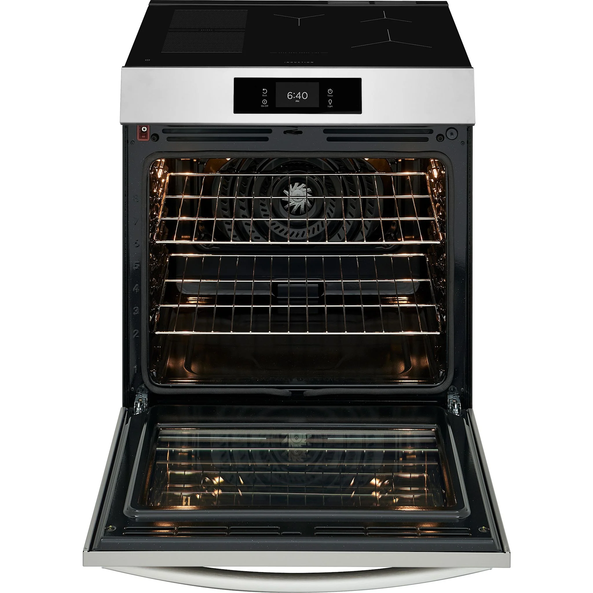 Frigidaire Gallery 30'' Front Control Induction Range with Stone-Baked Pizza - Stainless Steel (GCFI307CBF) - Image 10