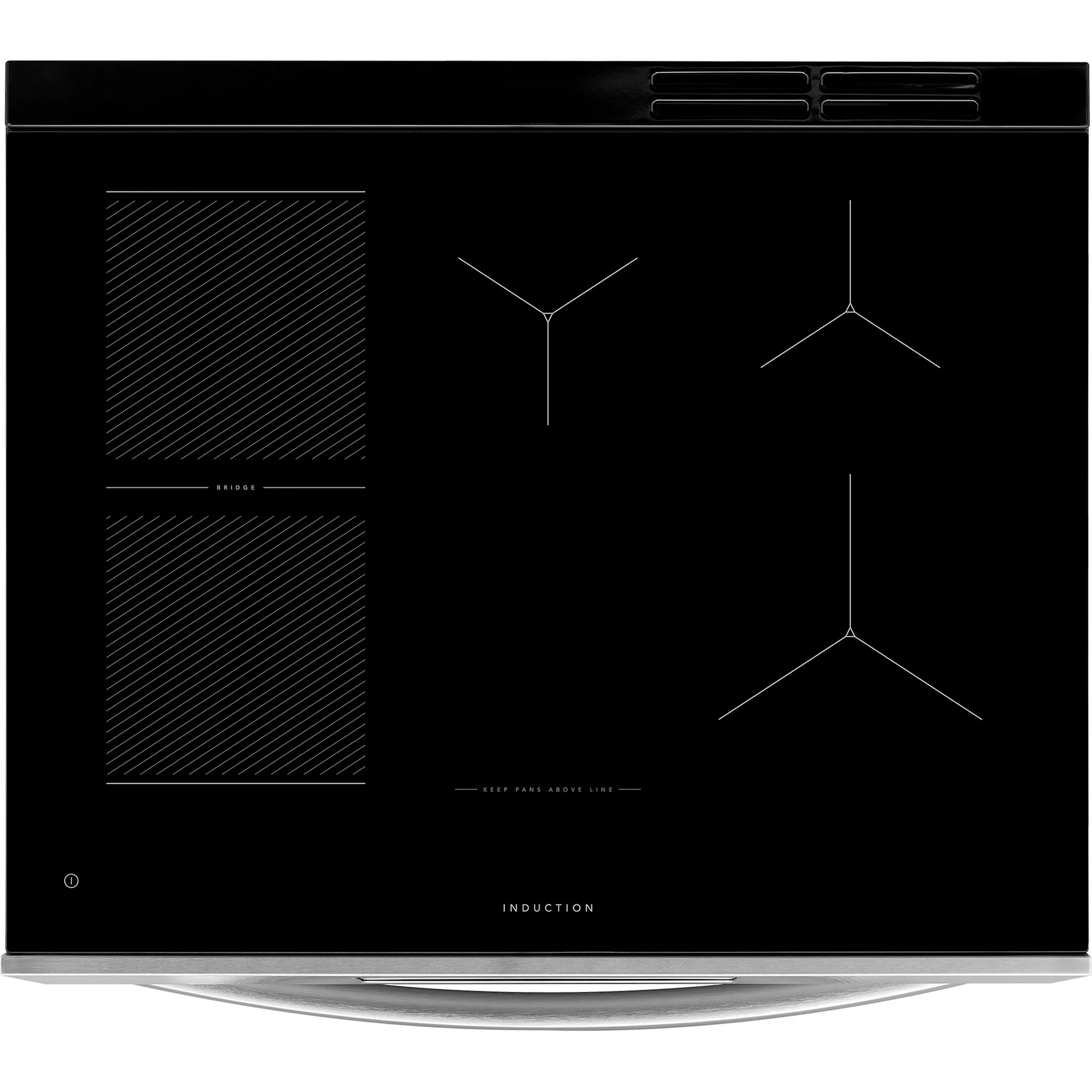 Frigidaire Gallery 30'' Front Control Induction Range with Stone-Baked Pizza - Stainless Steel (GCFI307CBF) - Image 14
