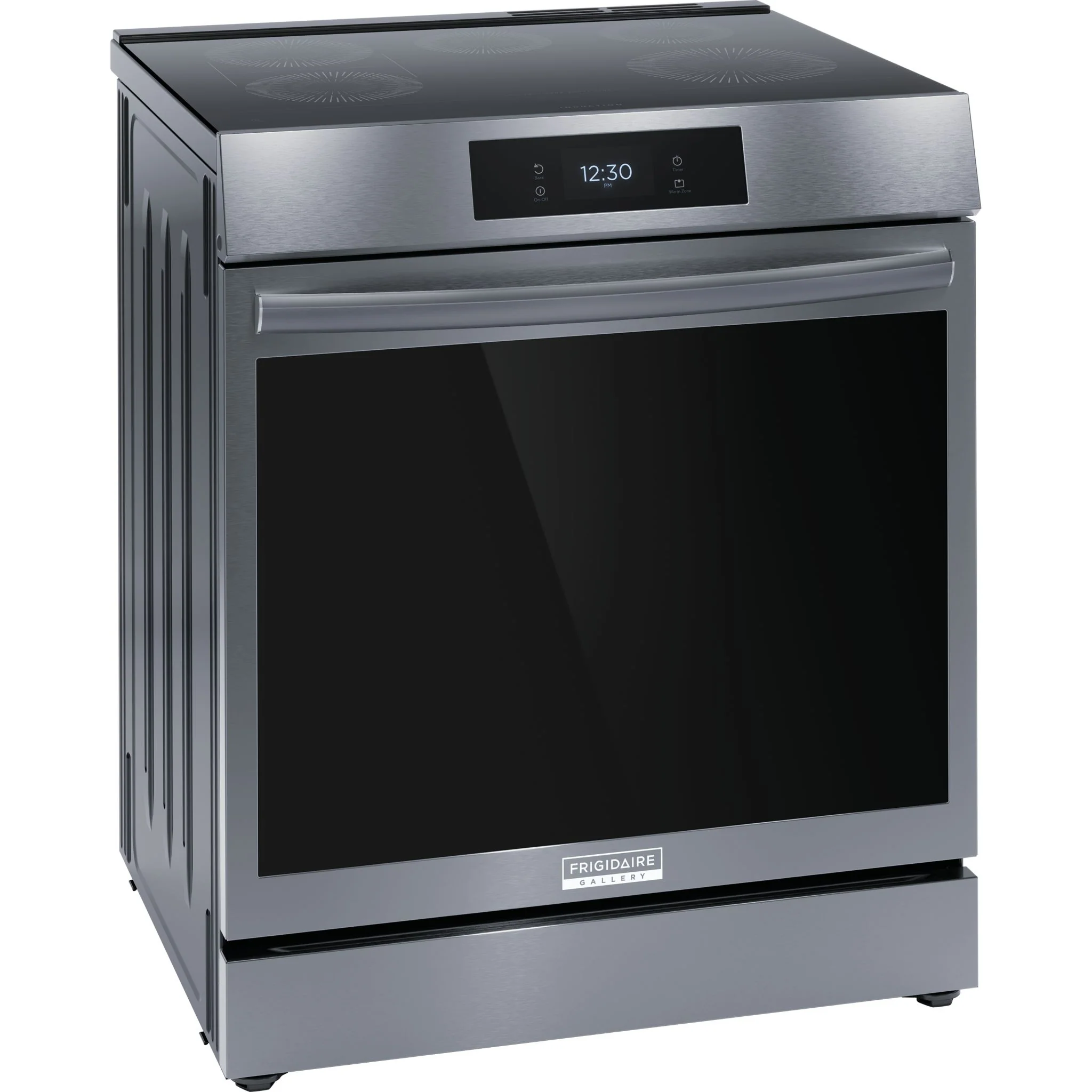 Frigidaire Gallery 30" Front Control Induction Range with Total Convection - Black Stainless ( GCFI306CBD ) - Image 3