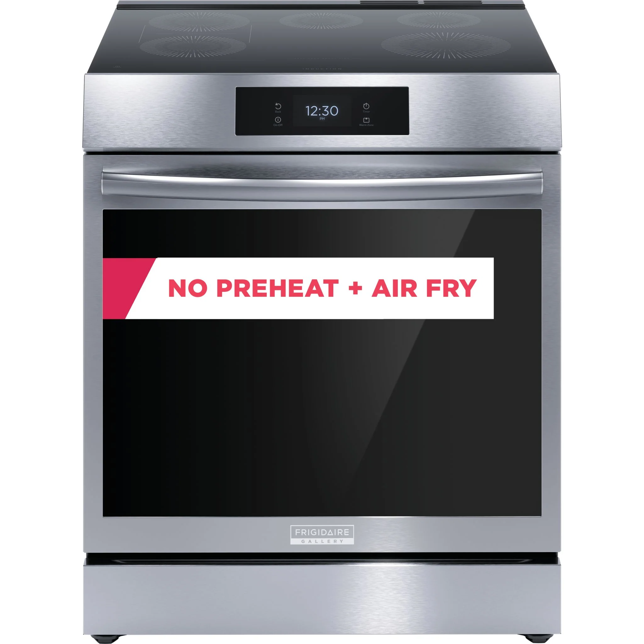 Frigidaire Gallery 30" Front Control Induction Range with Total Convection - Stainless Steel ( GCFI306CBF ) - Image 2