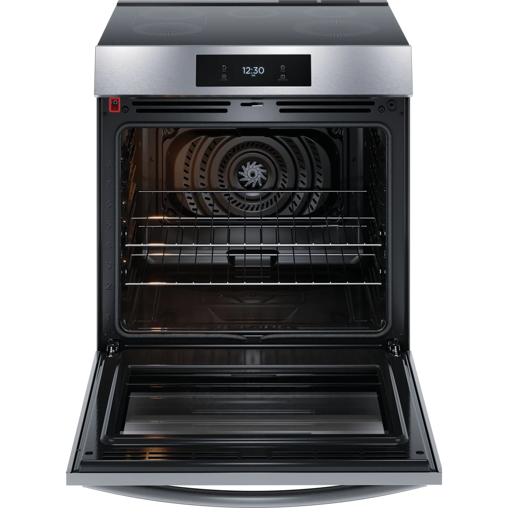 Frigidaire Gallery 30" Front Control Induction Range with Total Convection - Stainless Steel ( GCFI306CBF ) - Image 5