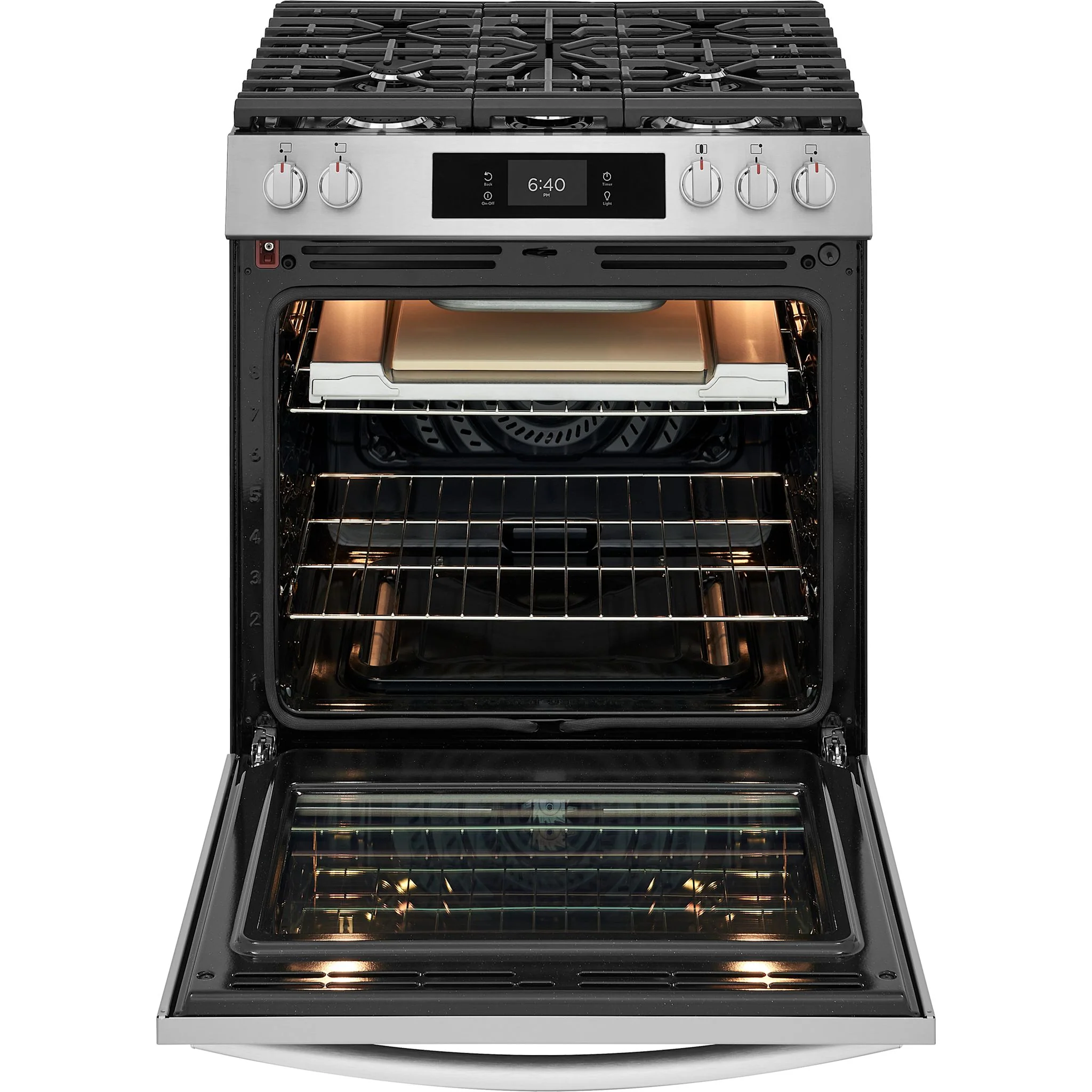 Frigidaire Gallery 30" Gas Range (GCFG3070BF) - SmudgeProof Stainless Steel - Image 11