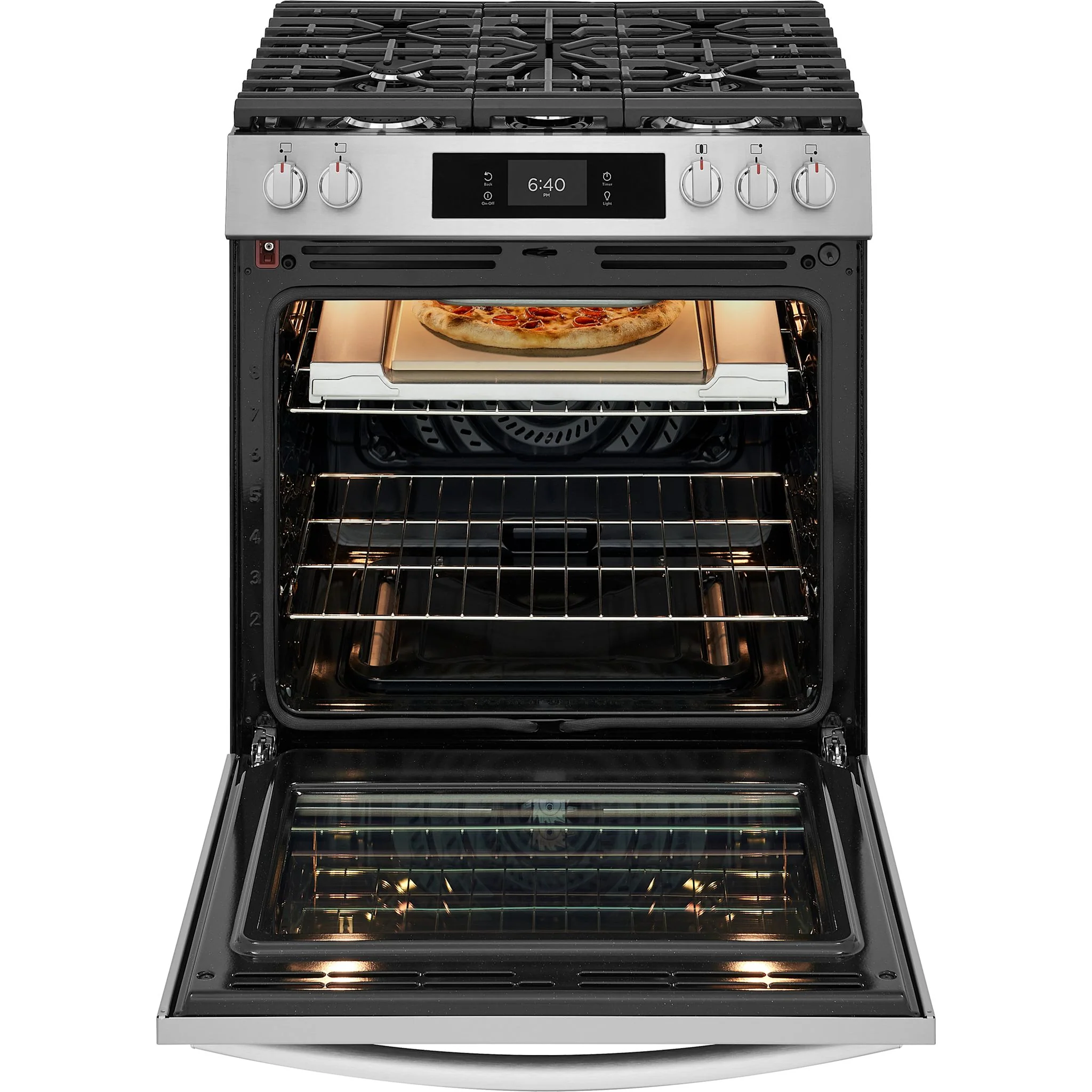 Frigidaire Gallery 30" Gas Range (GCFG3070BF) - SmudgeProof Stainless Steel - Image 13