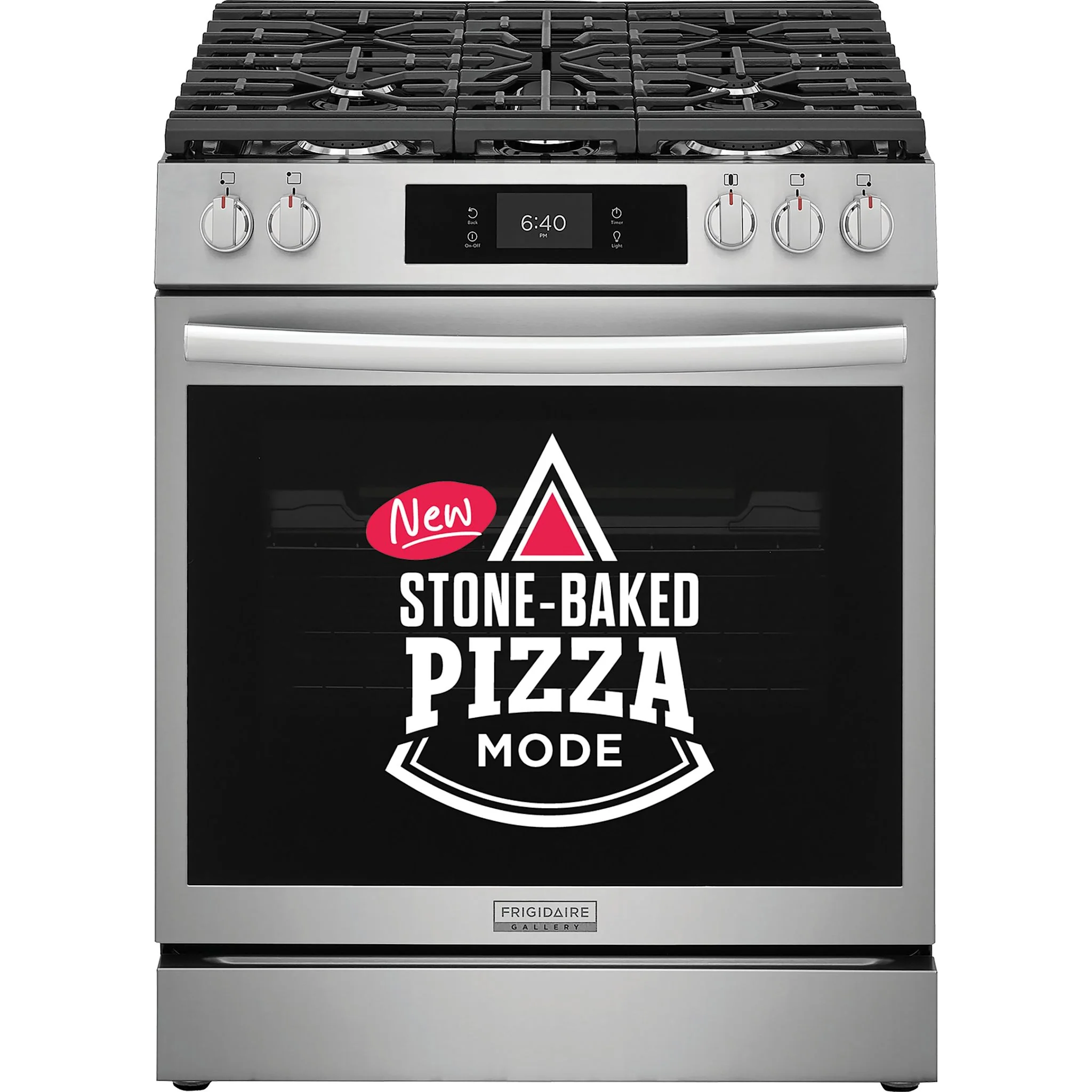 Frigidaire Gallery 30" Gas Range (GCFG3070BF) - SmudgeProof Stainless Steel - Image 4