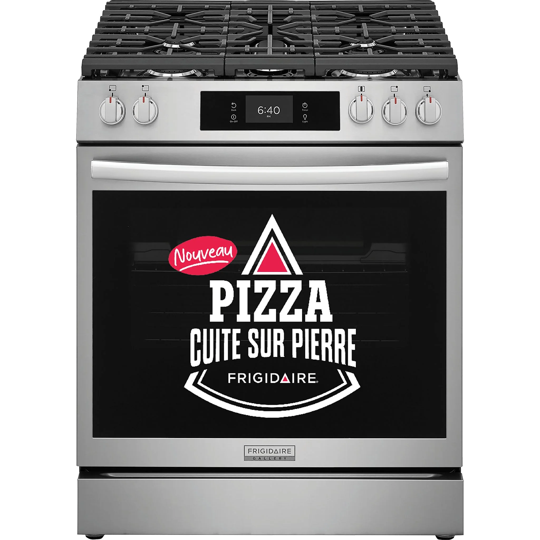 Frigidaire Gallery 30" Gas Range (GCFG3070BF) - SmudgeProof Stainless Steel - Image 5