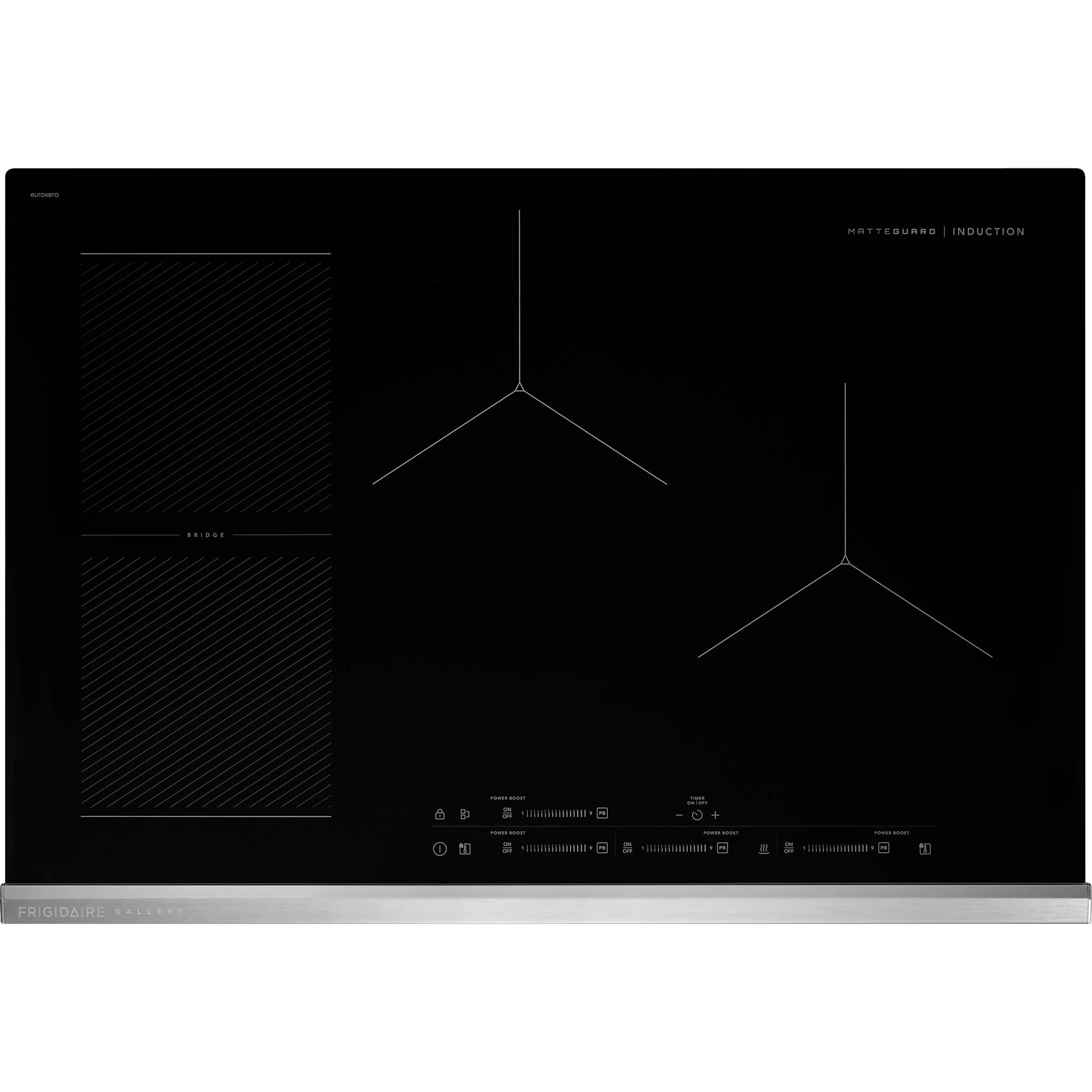 Frigidaire Gallery 30" Induction Cooktop with MatteGuard™ - Black (GCCI3070BM) - Image 2