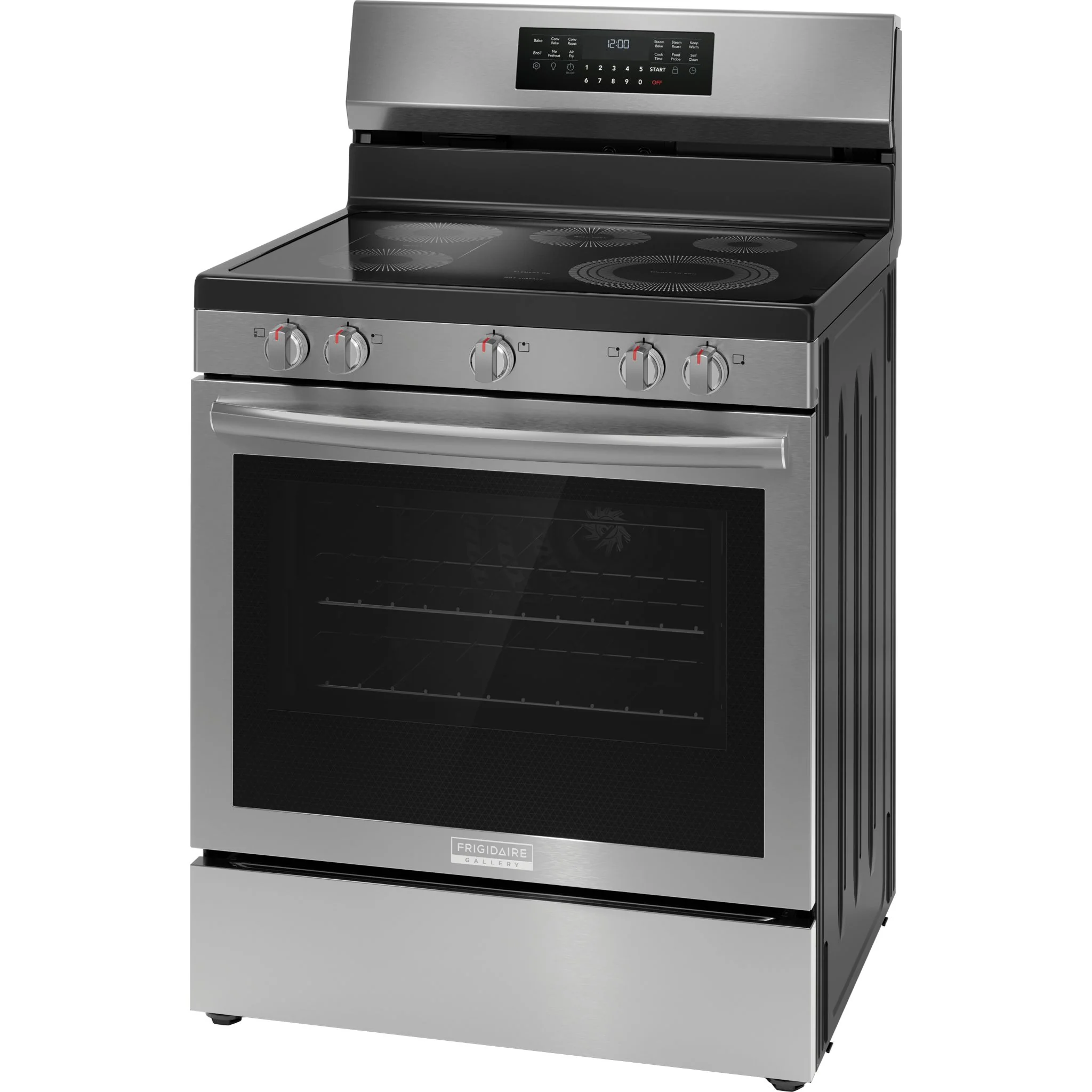 Frigidaire Gallery 30" Rear Control Electric Range with Total Convection - Stainless Steel ( GCRE306CBF ) - Image 2