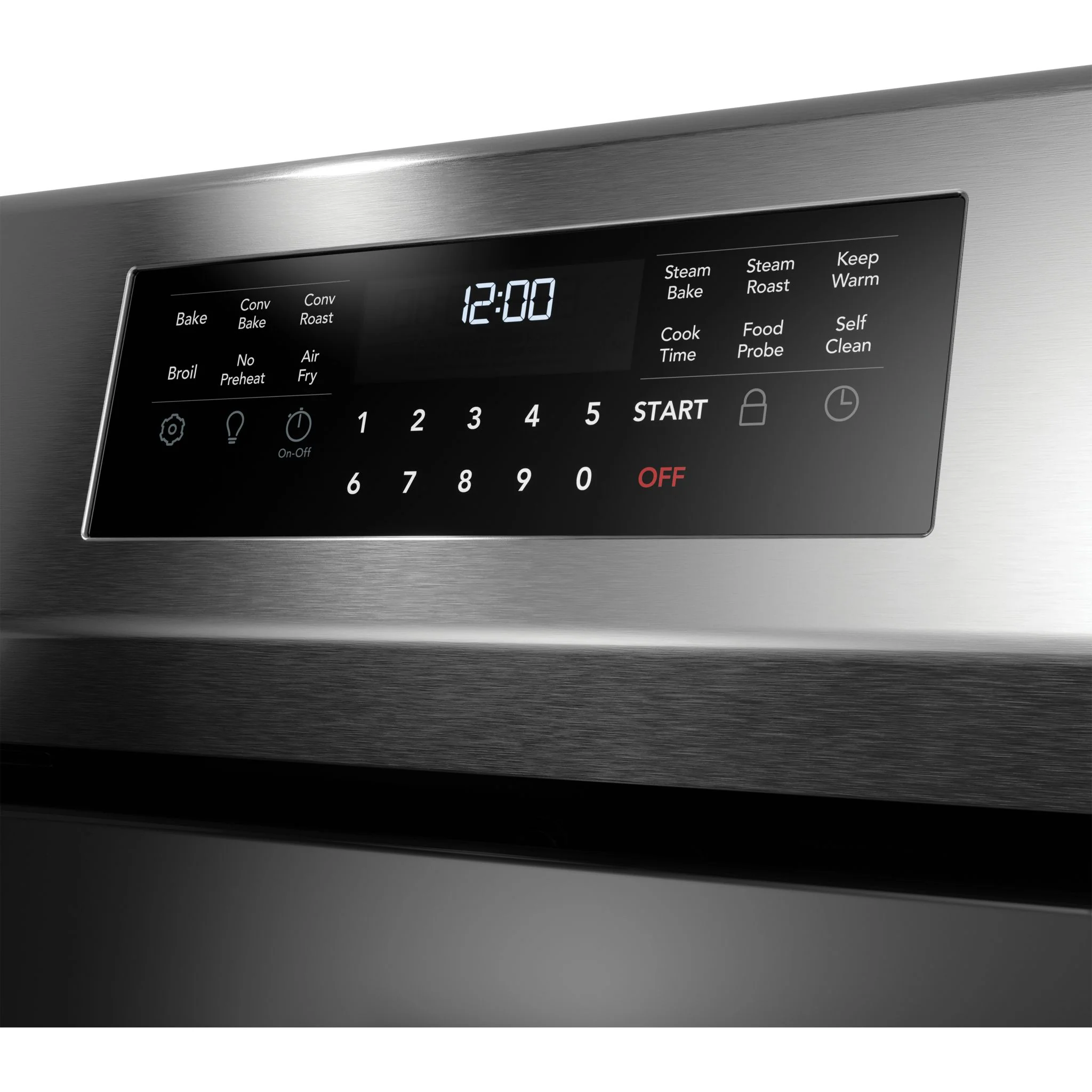 Frigidaire Gallery 30" Rear Control Electric Range with Total Convection - Stainless Steel ( GCRE306CBF ) - Image 3