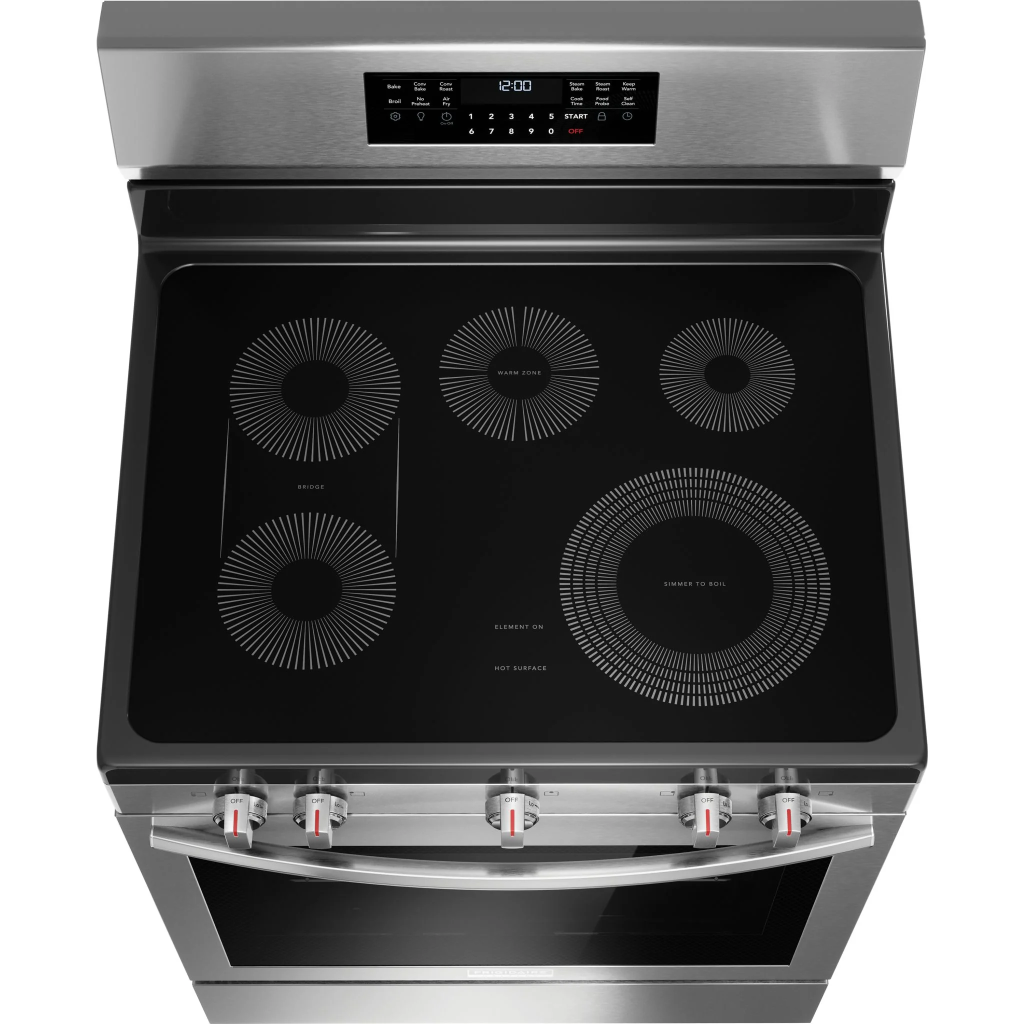 Frigidaire Gallery 30" Rear Control Electric Range with Total Convection - Stainless Steel ( GCRE306CBF ) - Image 5