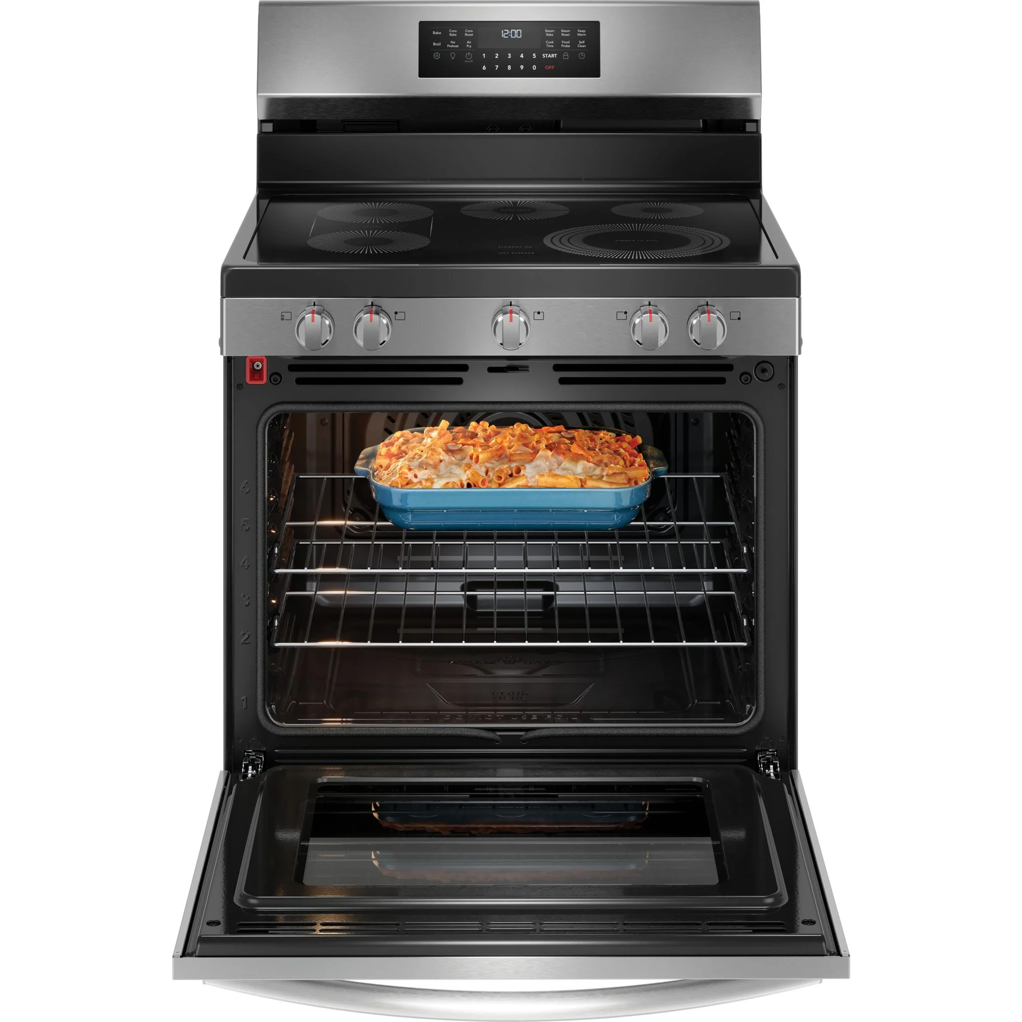 Frigidaire Gallery 30" Rear Control Electric Range with Total Convection - Stainless Steel ( GCRE306CBF ) - Image 7
