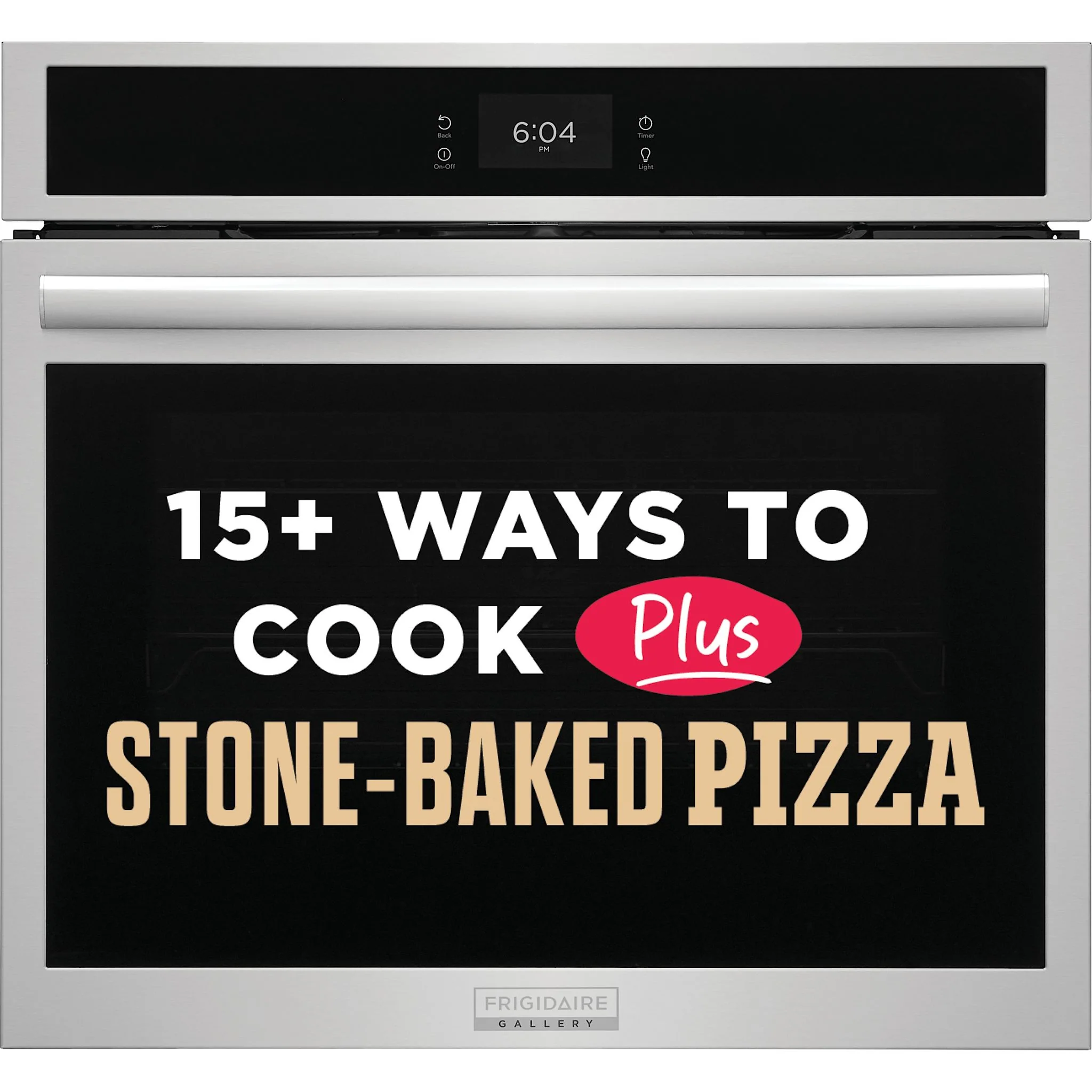 Frigidaire Gallery 30" Single Electric Wall Oven with Stone-Baked Pizza - Smudgeproof Stainless Steel (GCWS3070AF) - Image 10
