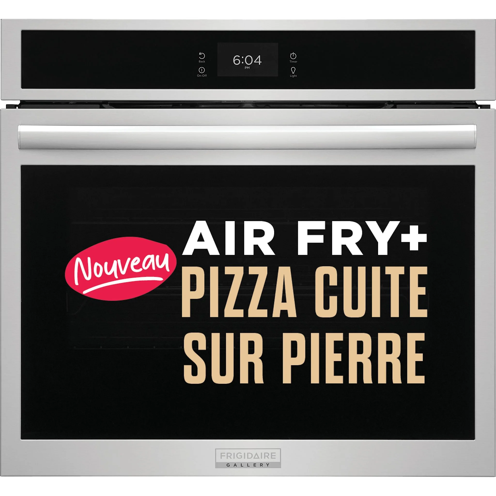 Frigidaire Gallery 30" Single Electric Wall Oven with Stone-Baked Pizza - Smudgeproof Stainless Steel (GCWS3070AF) - Image 7