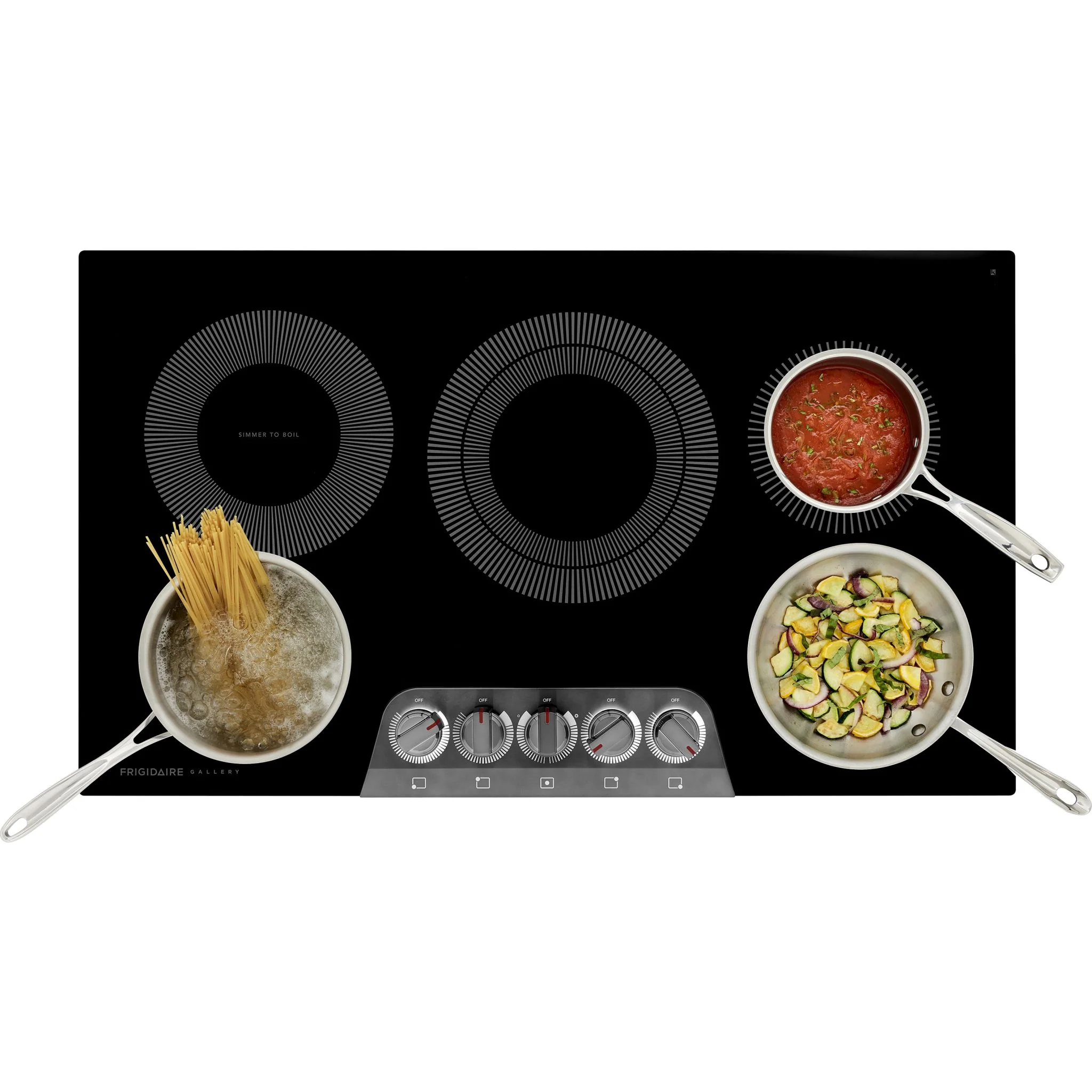 Frigidaire Gallery 36" Electric Cooktop - Black Stainless ( GCCE3670AD ) - Image 8