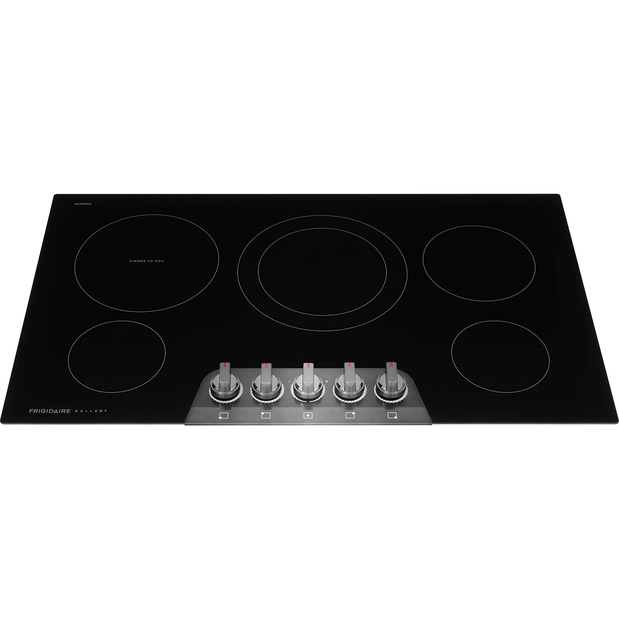 Frigidaire Gallery 36" Electric Cooktop -Black Stainless Steel (GCCE3670BD) - Image 2