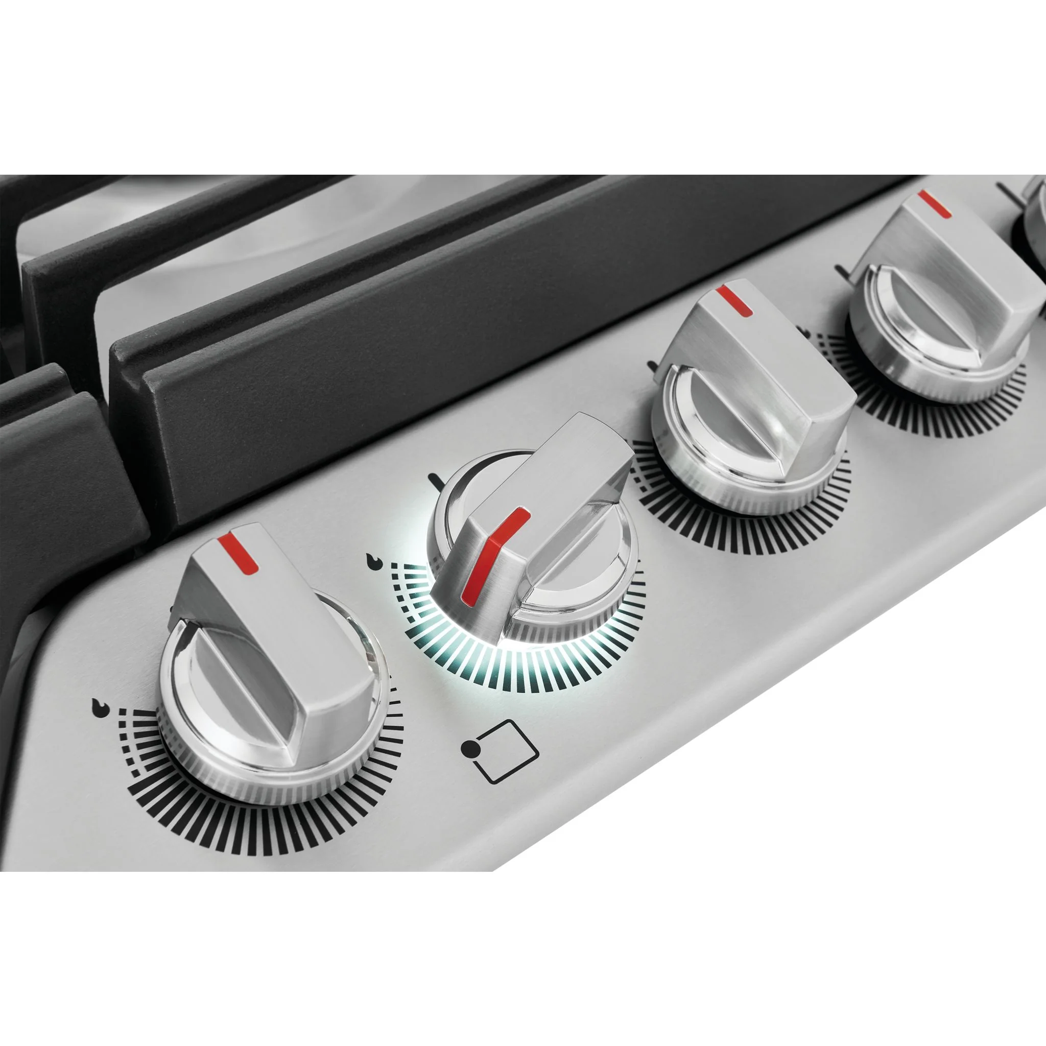 Frigidaire Gallery 36" Gas Cooktop - Stainless Steel ( GCCG3648AS ) - Image 7