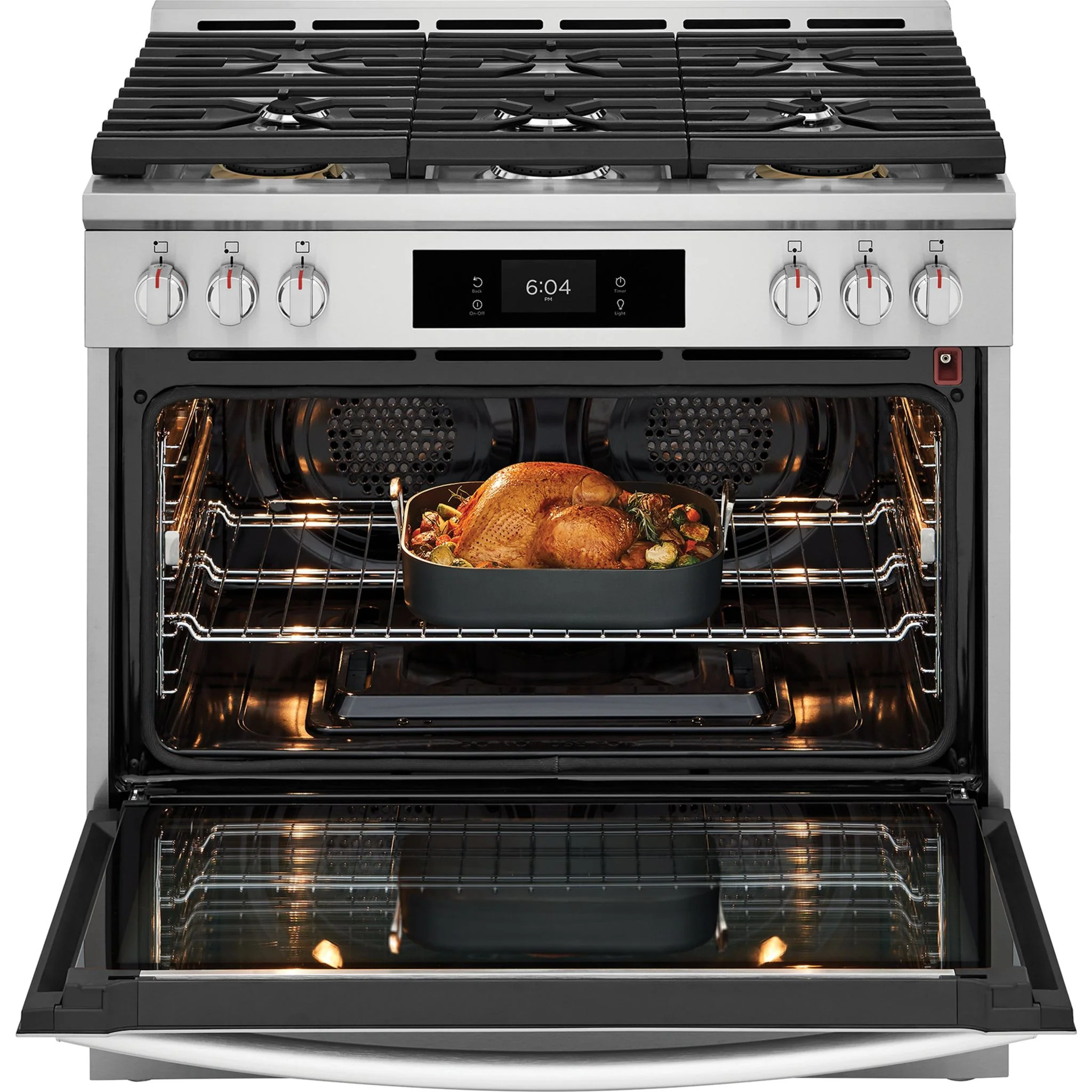 Frigidaire Gallery 36" Gas Range with Air Fry - Stainless Steel ( GCFG3661AF ) - Image 10
