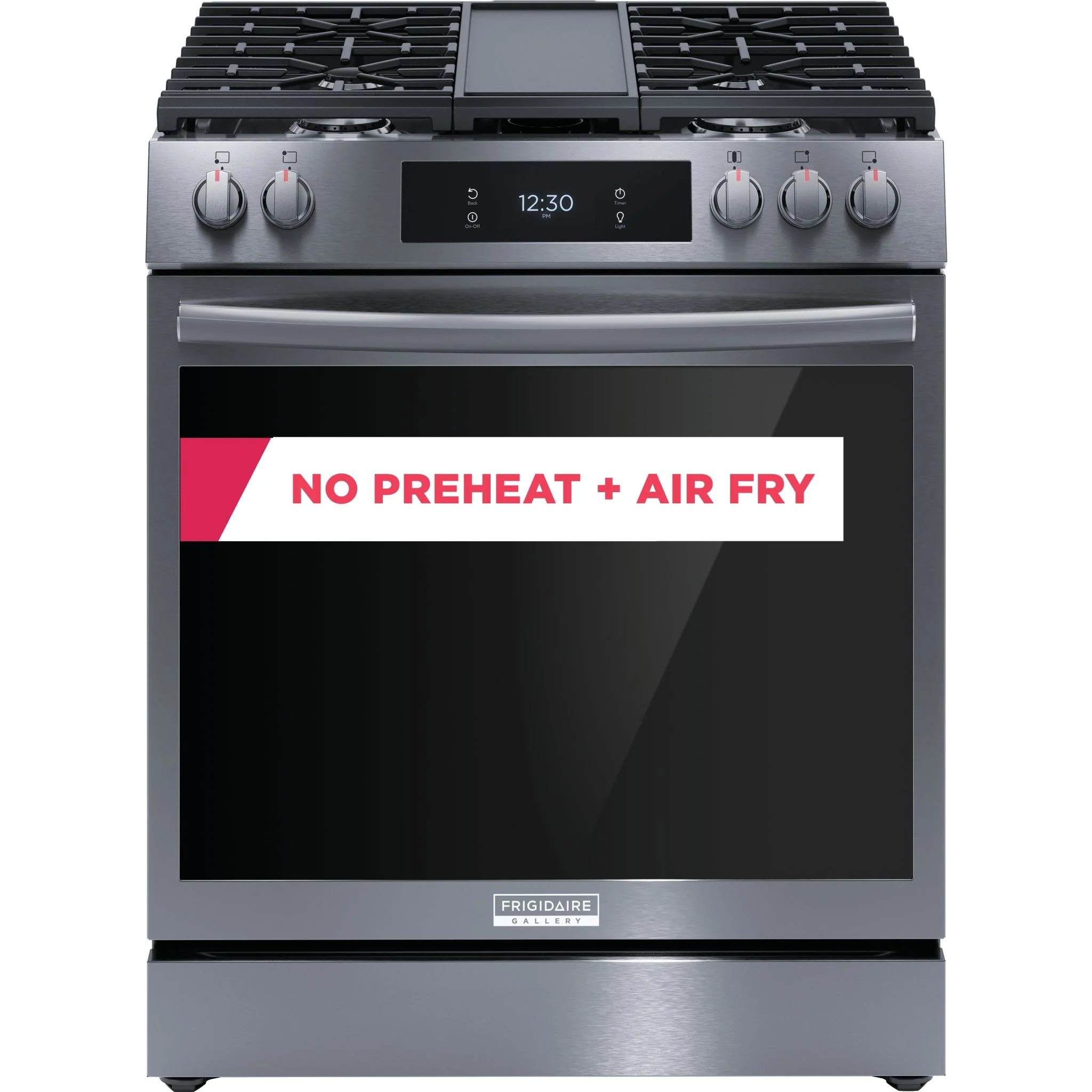 Frigidaire Gallery Gas Range (GCFG3060BD) - Black Stainless Steel - Image 2