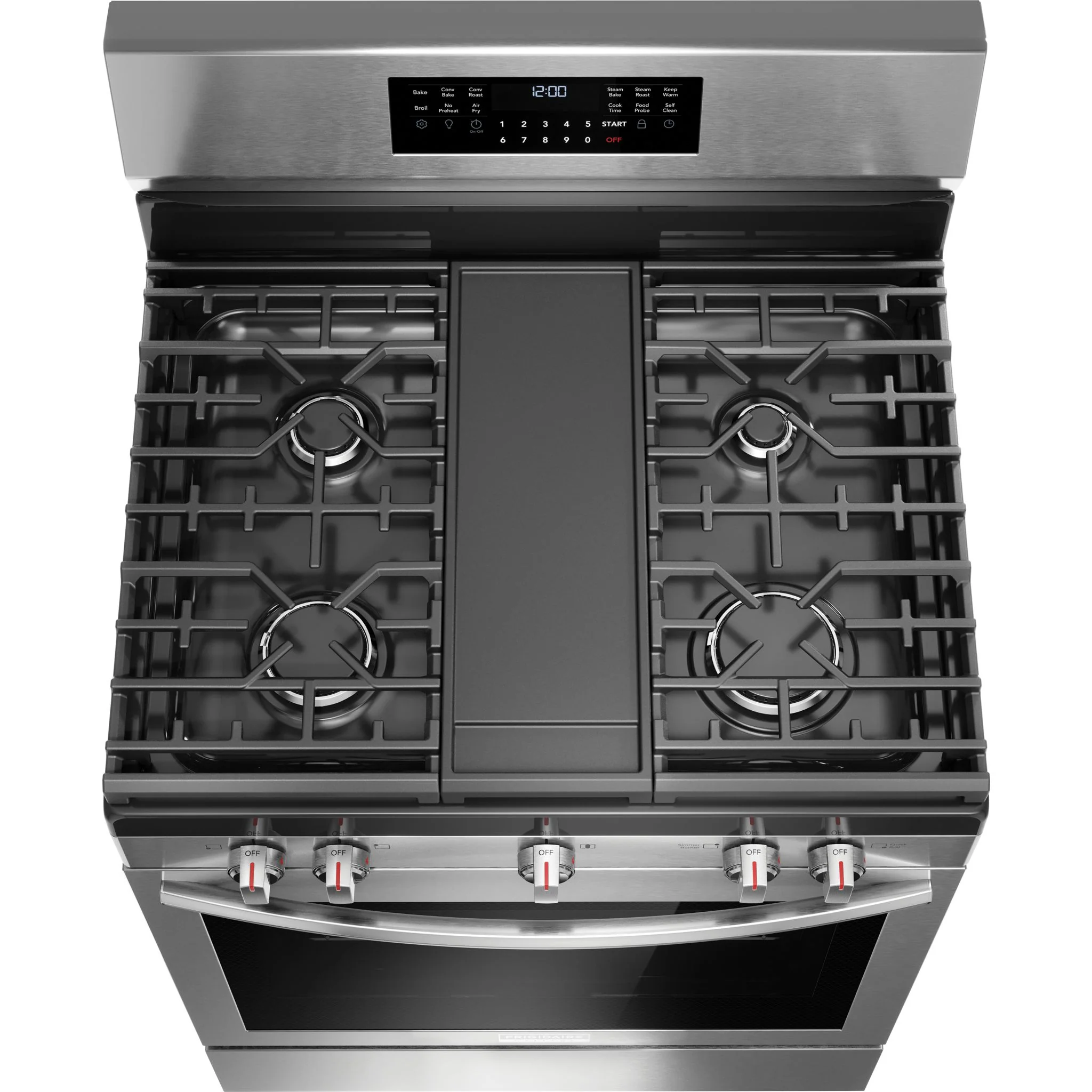 Frigidaire Gallery Gas Range (GCRG3060BF) - Smudgeproof Stainless Steel - Image 3
