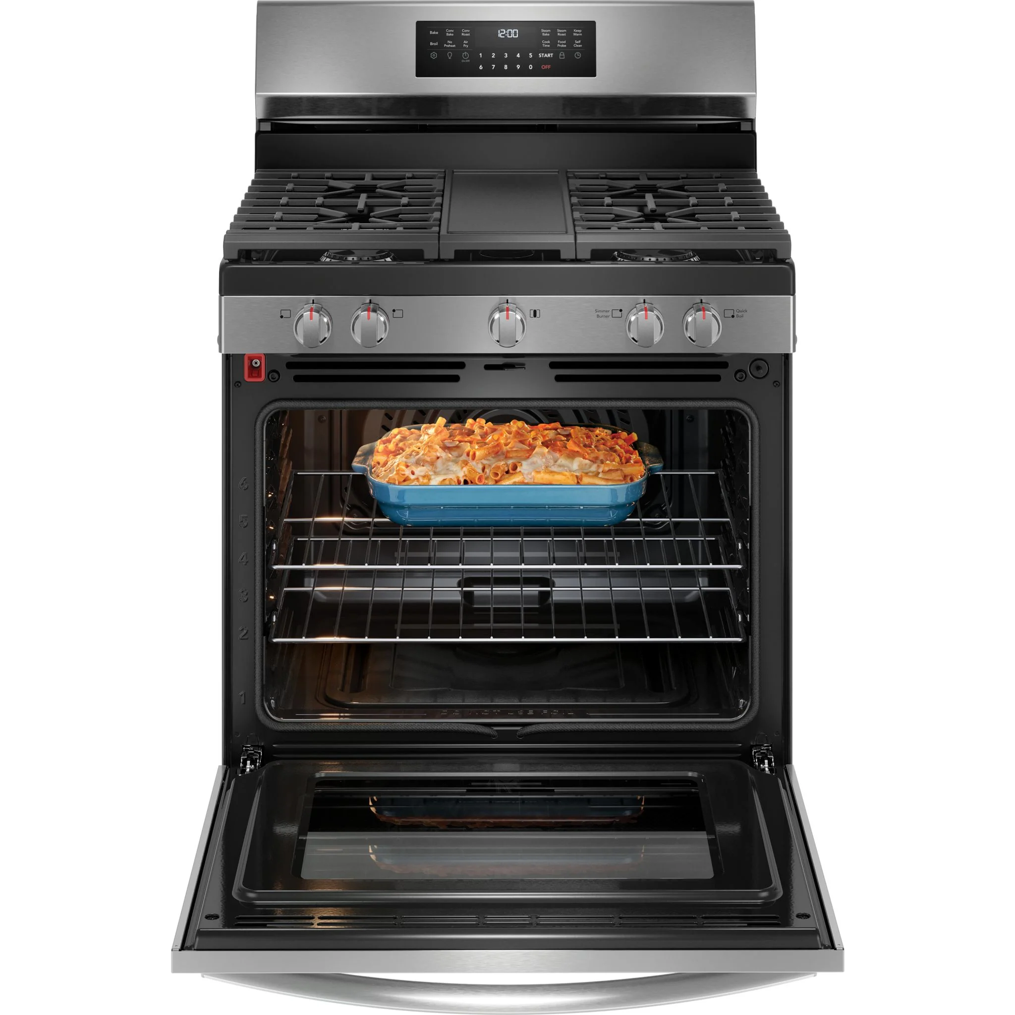 Frigidaire Gallery Gas Range (GCRG3060BF) - Smudgeproof Stainless Steel - Image 6