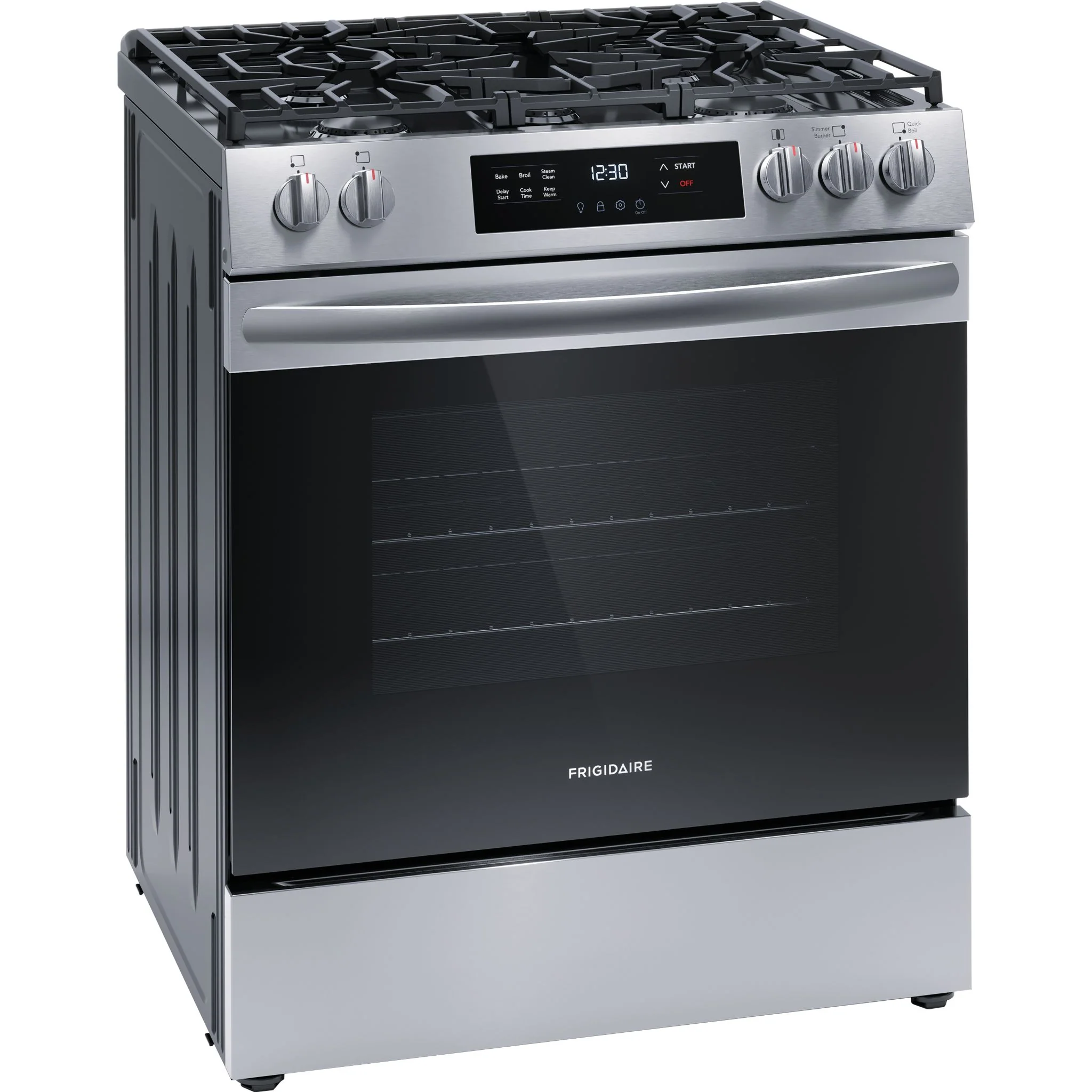 Frigidaire Gas Range (FCFG3062AS) - Stainless Steel - Image 2