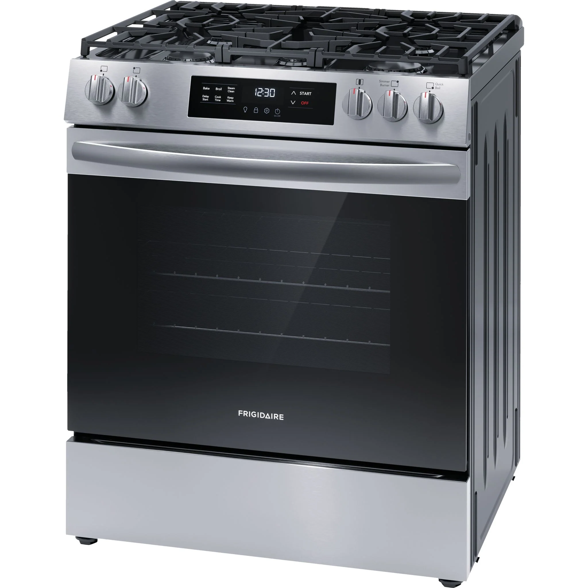Frigidaire Gas Range (FCFG3062AS) - Stainless Steel - Image 3
