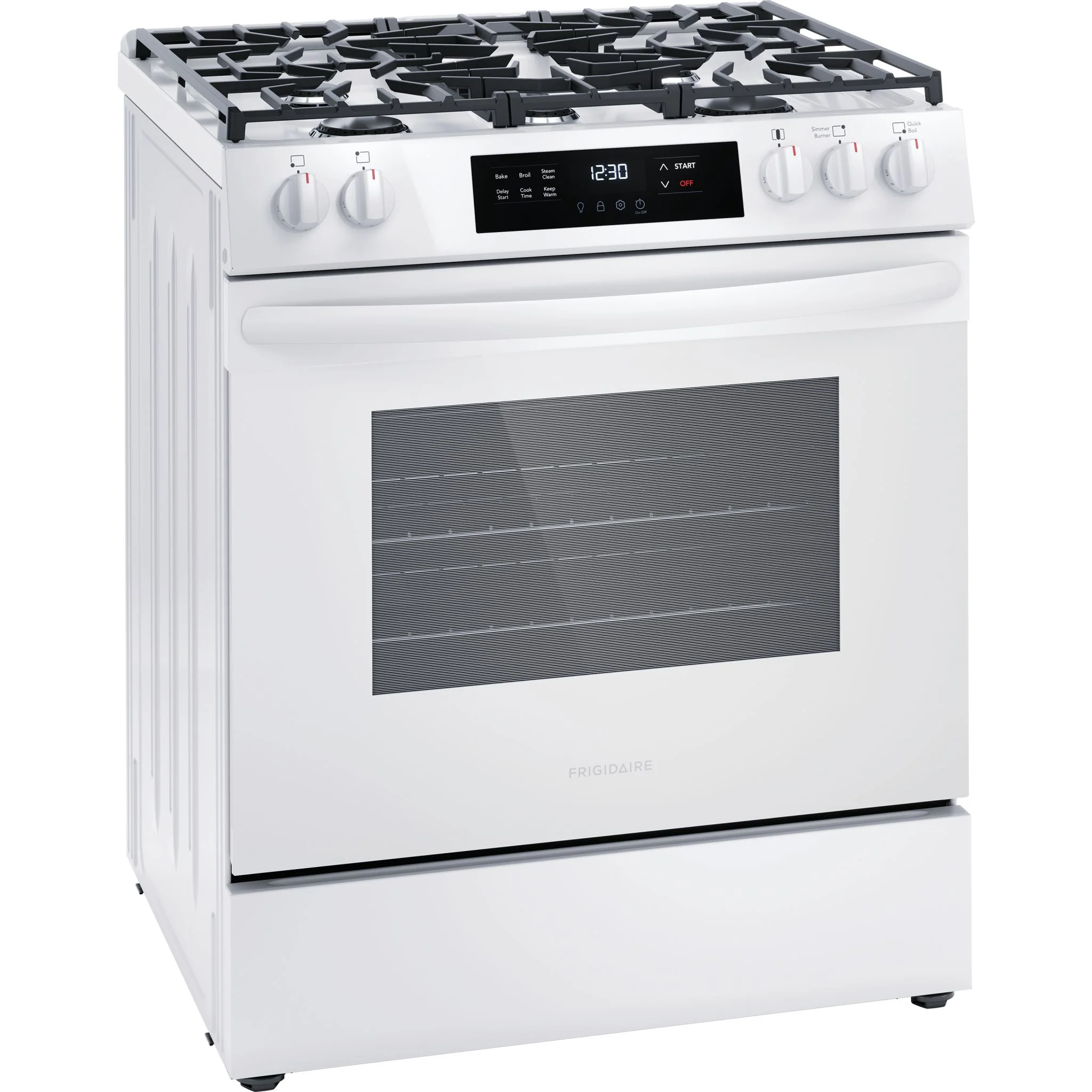 Frigidaire Gas Range (FCFG3062AW) - White - Image 2