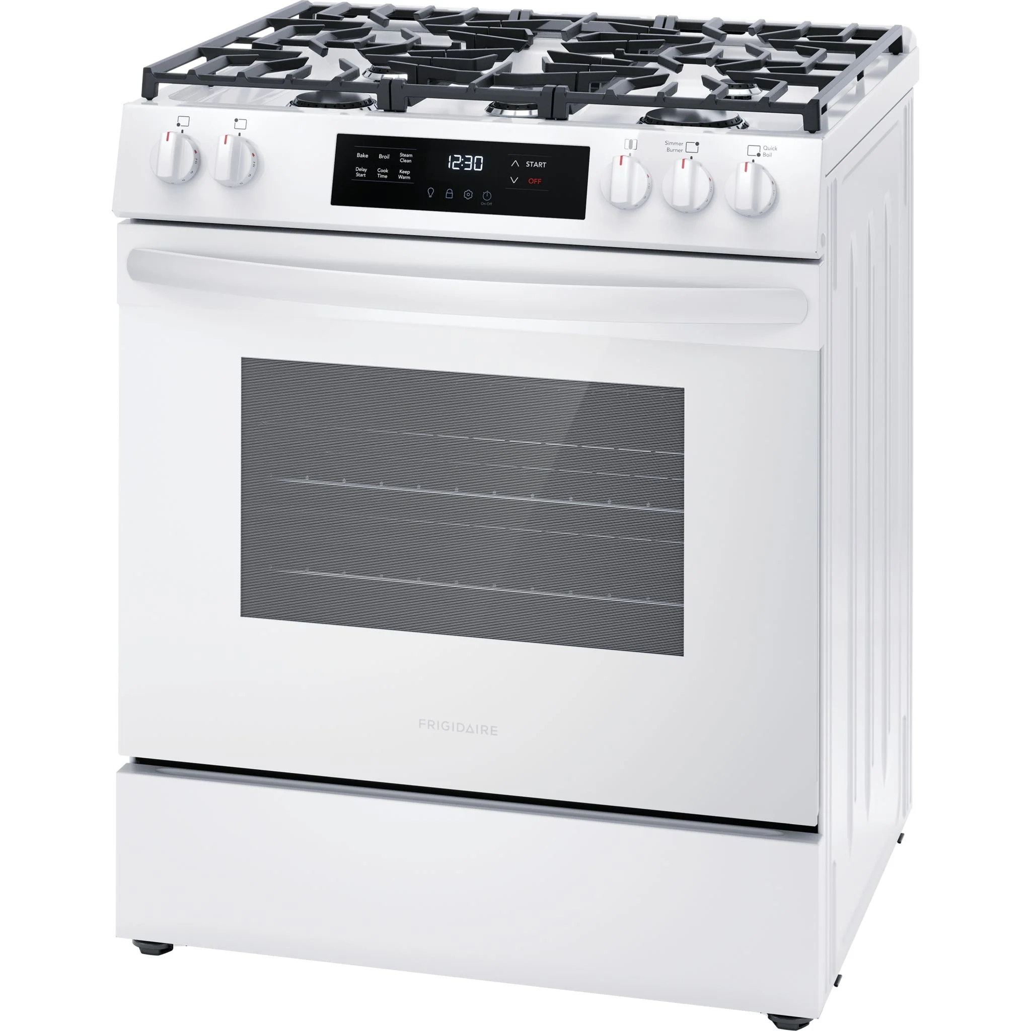 Frigidaire Gas Range (FCFG3062AW) - White - Image 3