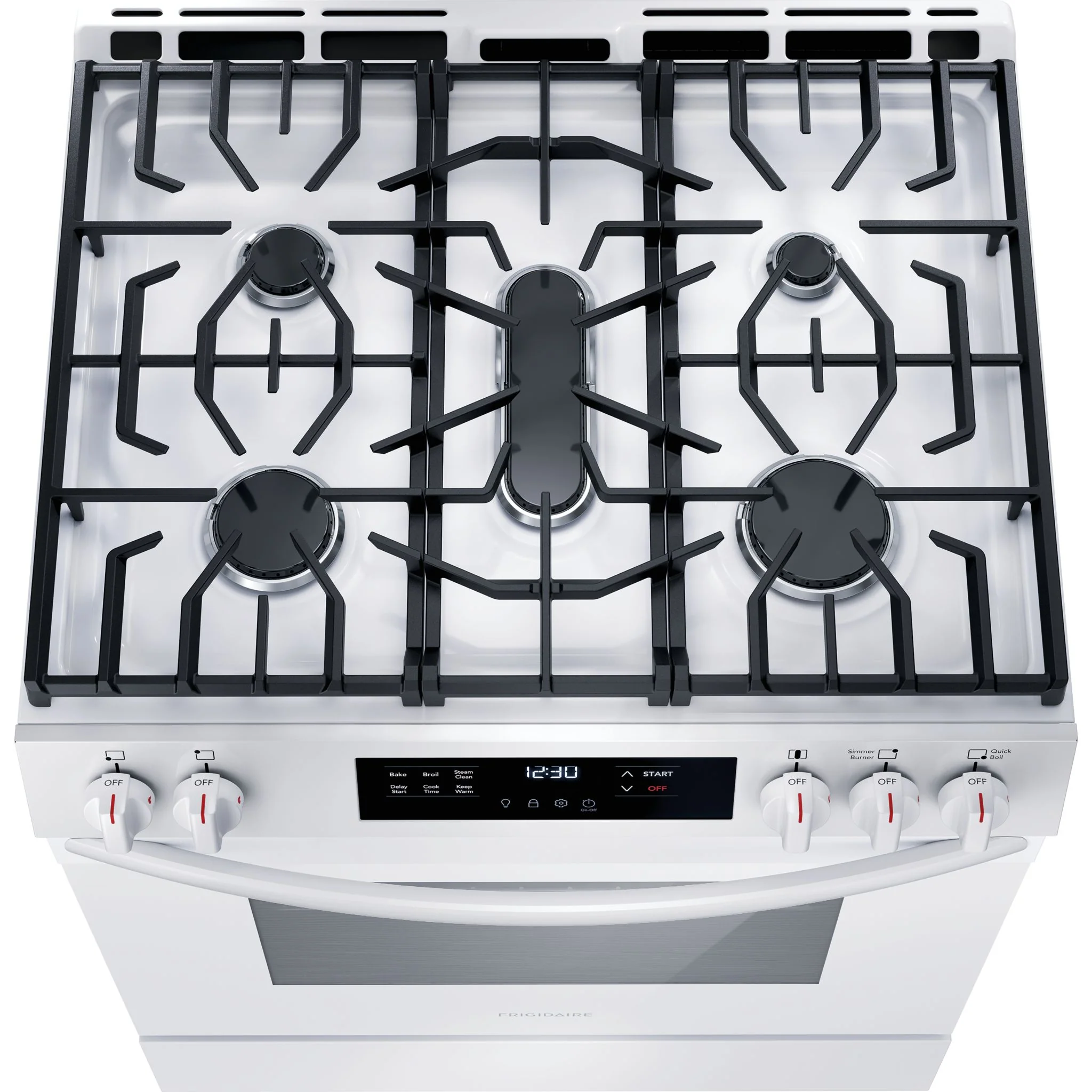 Frigidaire Gas Range (FCFG3062AW) - White - Image 4