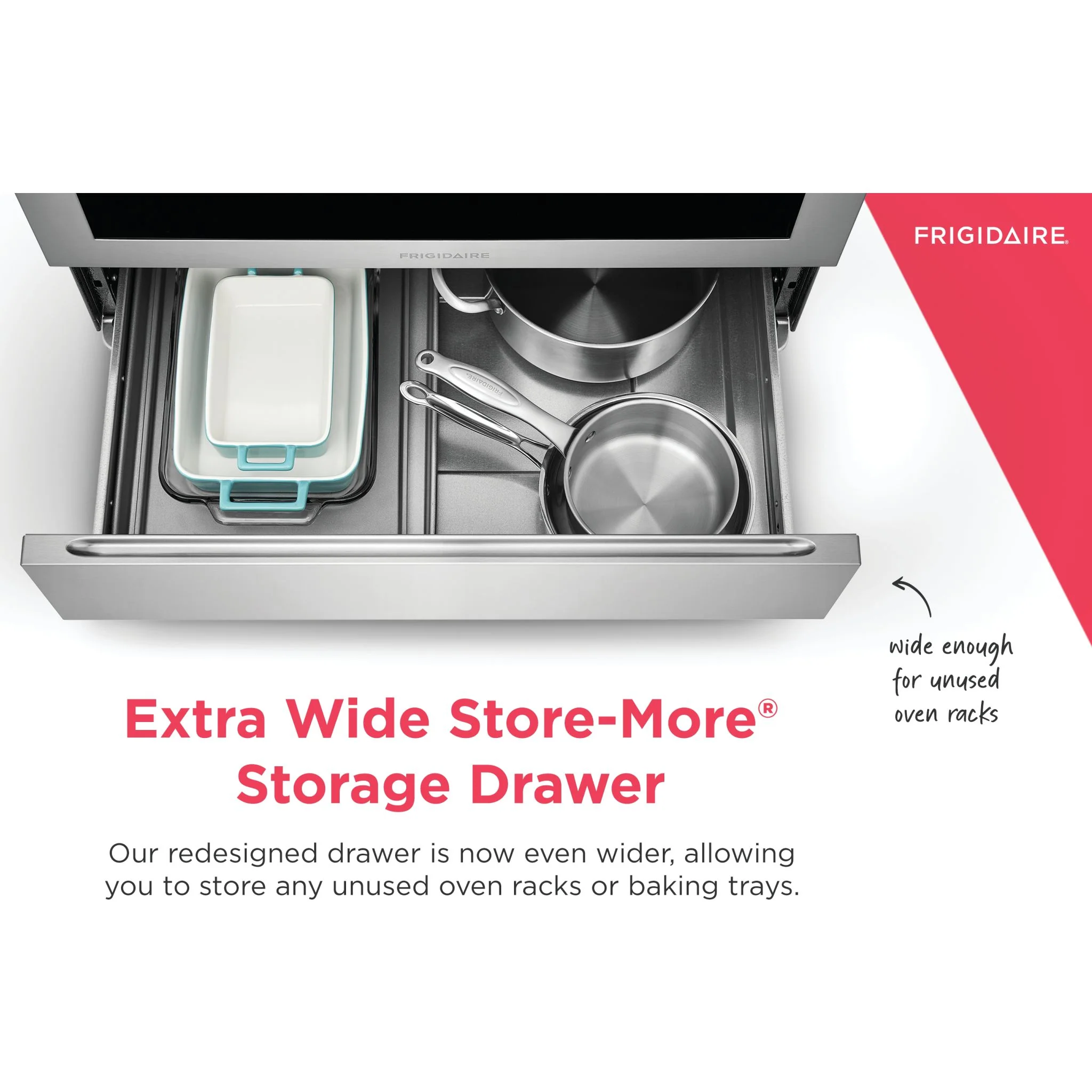 Frigidaire Gas Range (FCFG3062AW) - White - Image 8